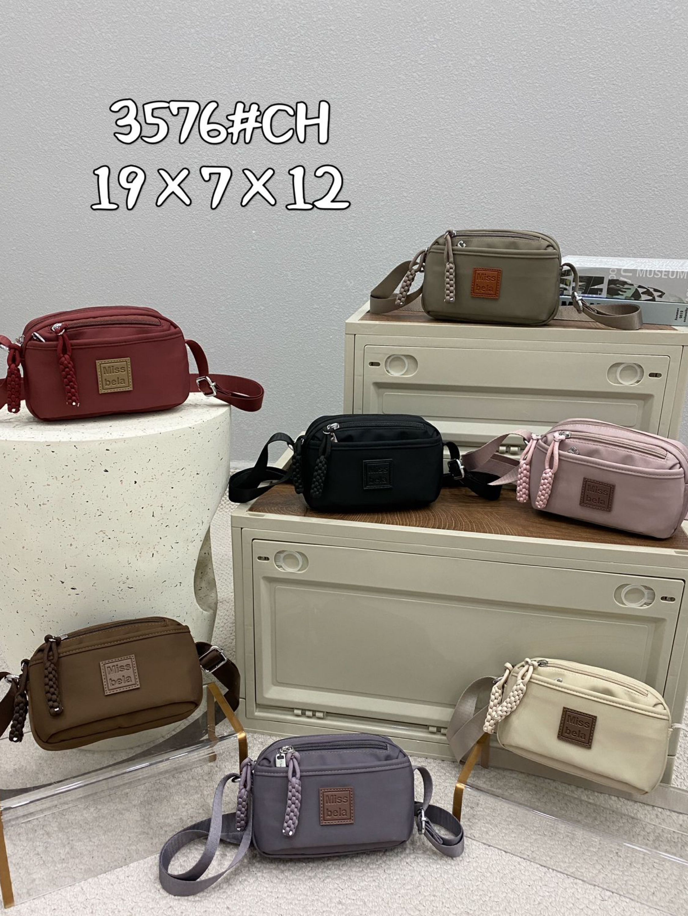 Bolsa transversal pequena 3576 - Miss Bela Bolsas | ZAX