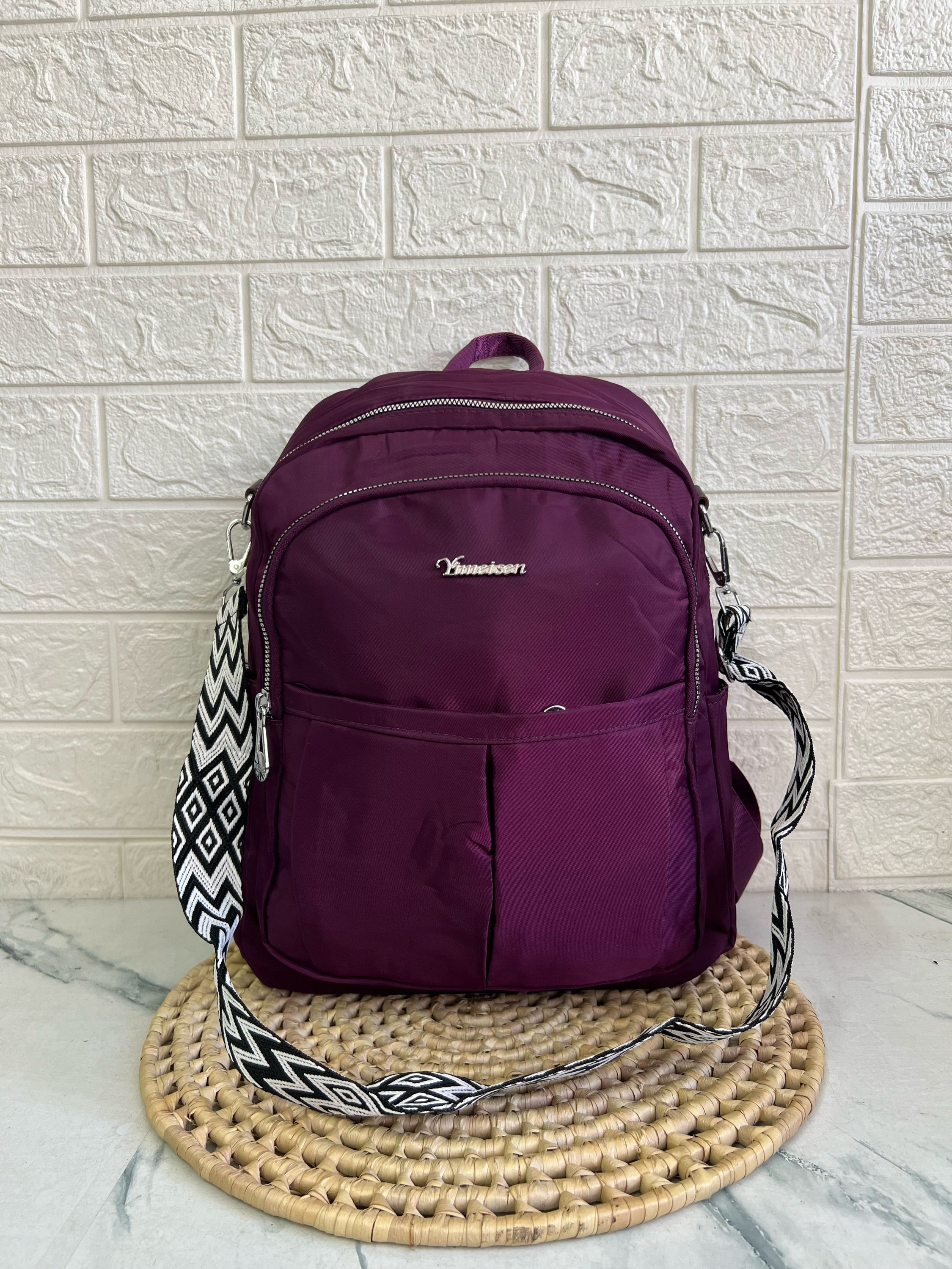 Mochila feminina com alça Y8038 - Fianne Bolsa | ZAX