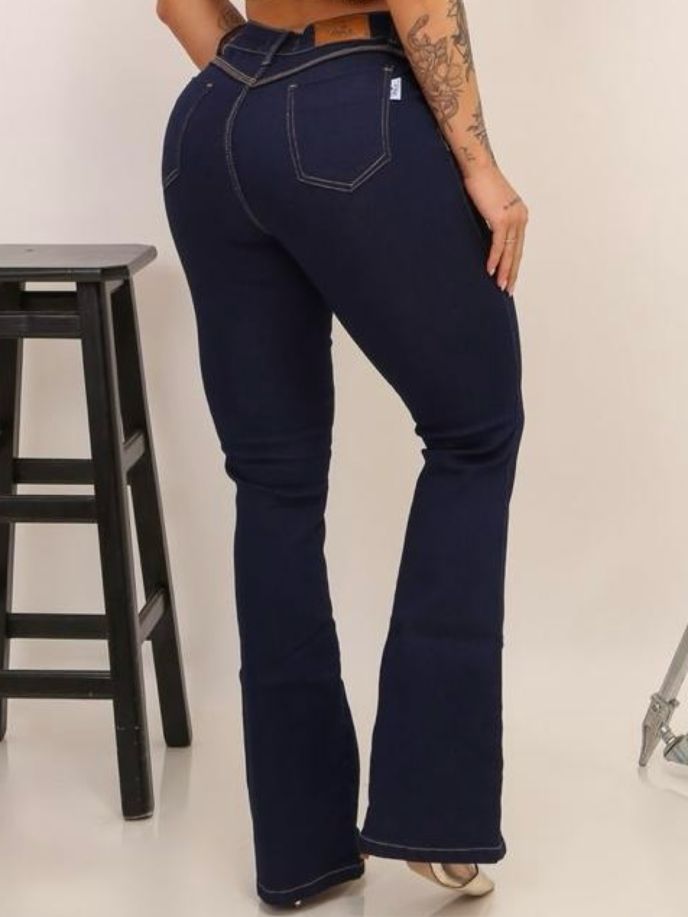 Calça jeans flare - Carmin Modas | ZAX
