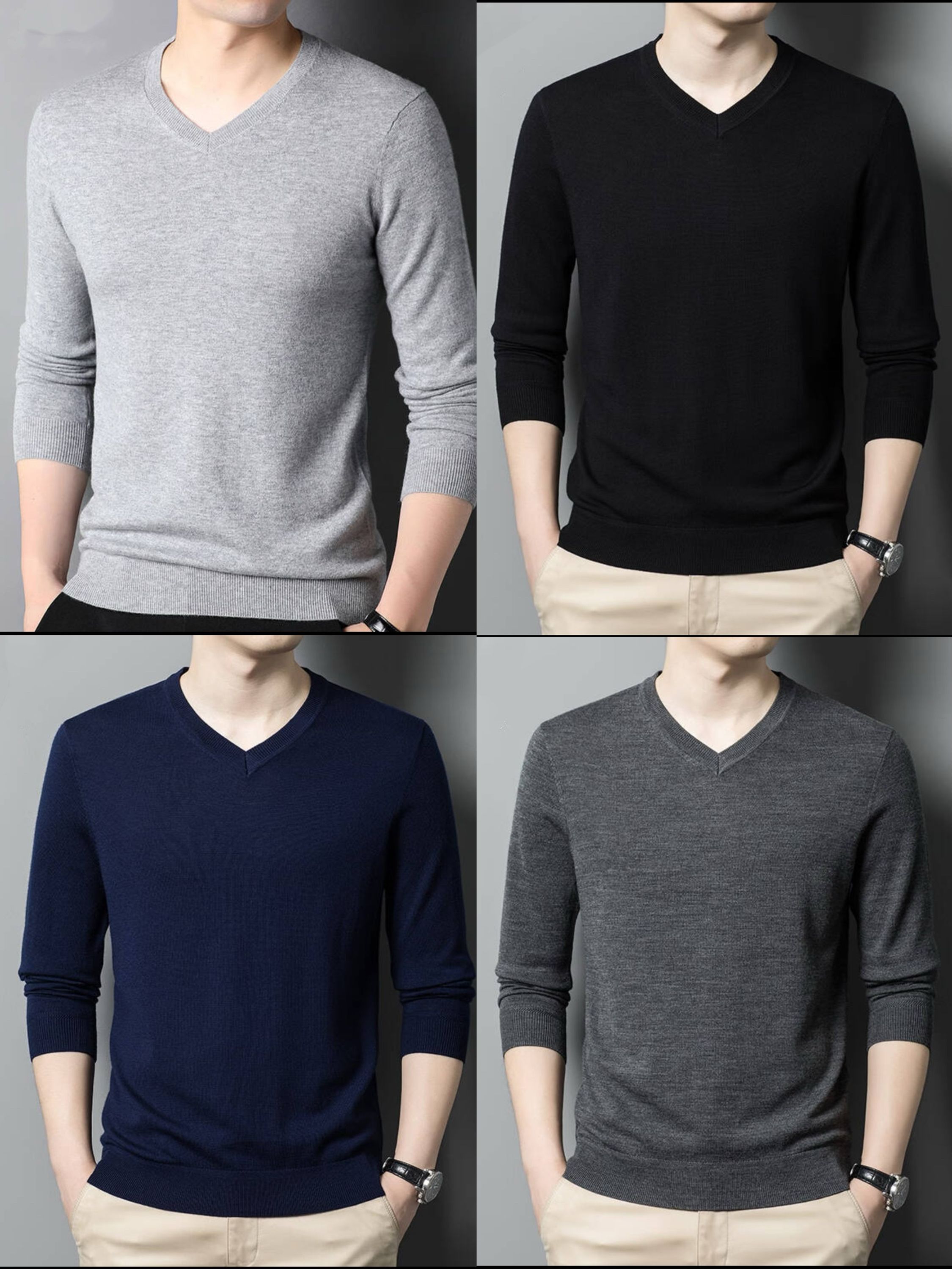 Blusa masculina detricot sueter – Atacado no Brás