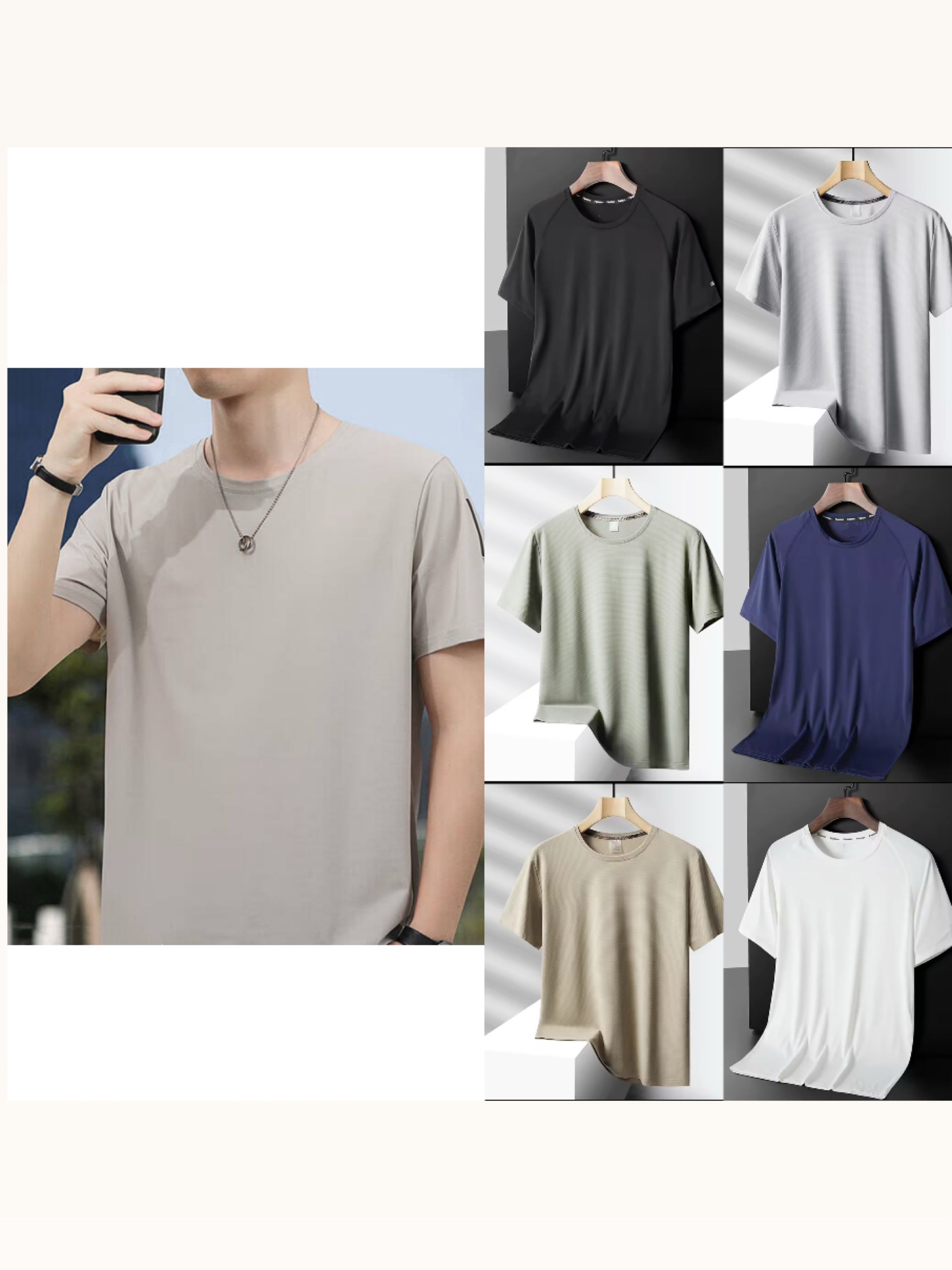 Camiseta Manga Curta – Atacado no Brás