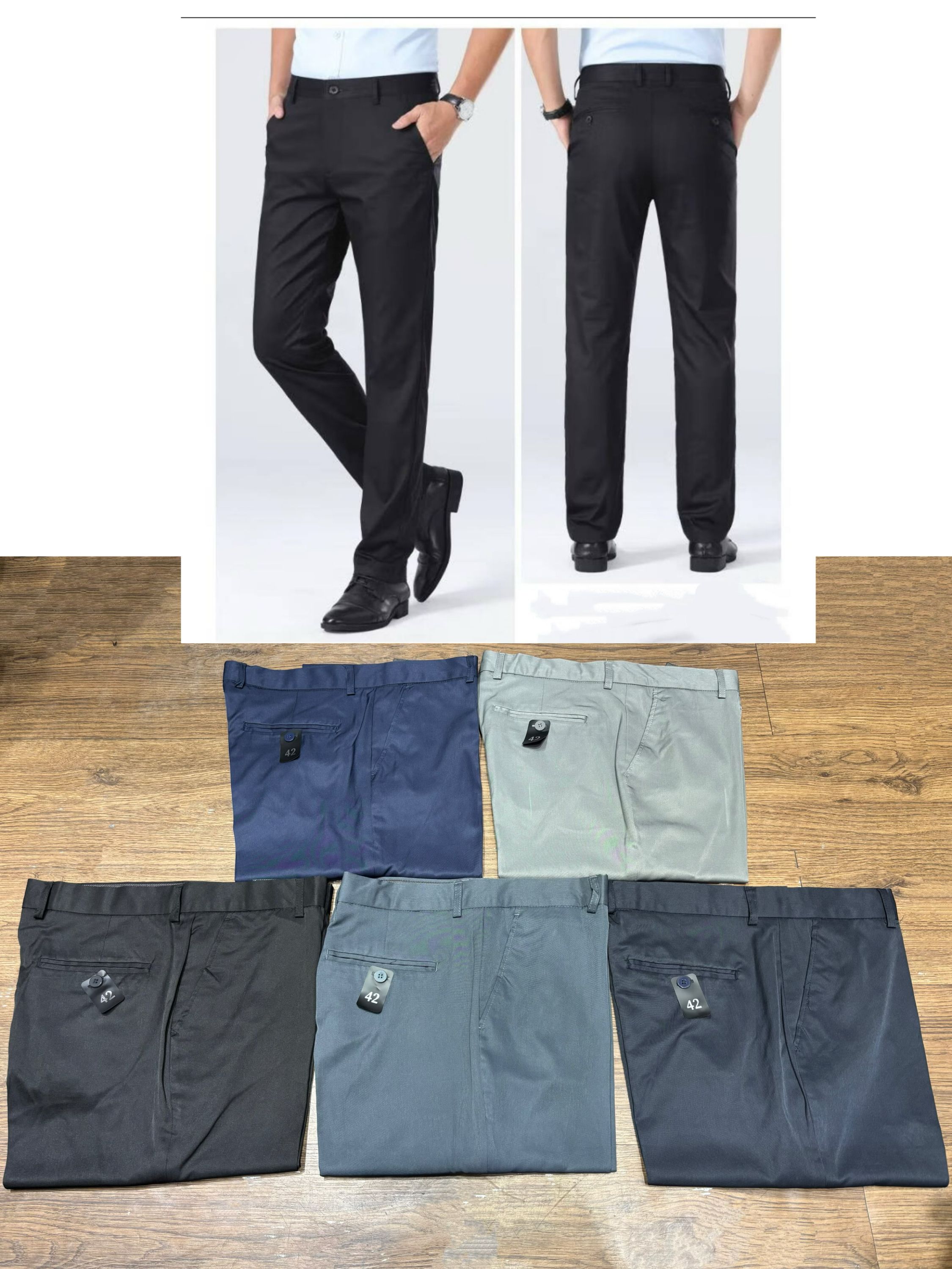 Calça social masculina – Atacado no Brás