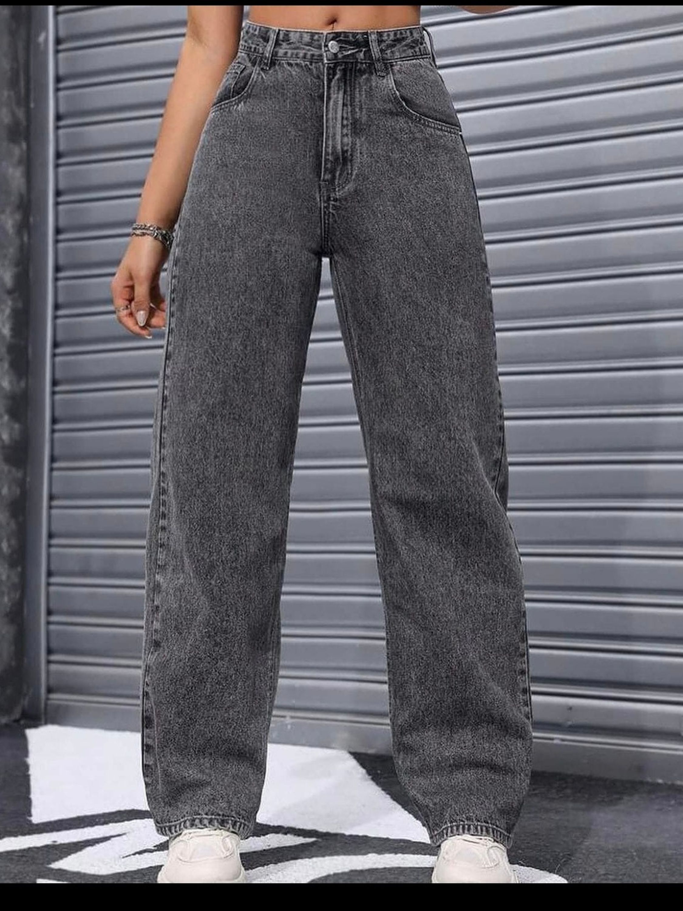 💥CALÇA WIDE LEG GRAFITE💥 - Katherine Modas | ZAX