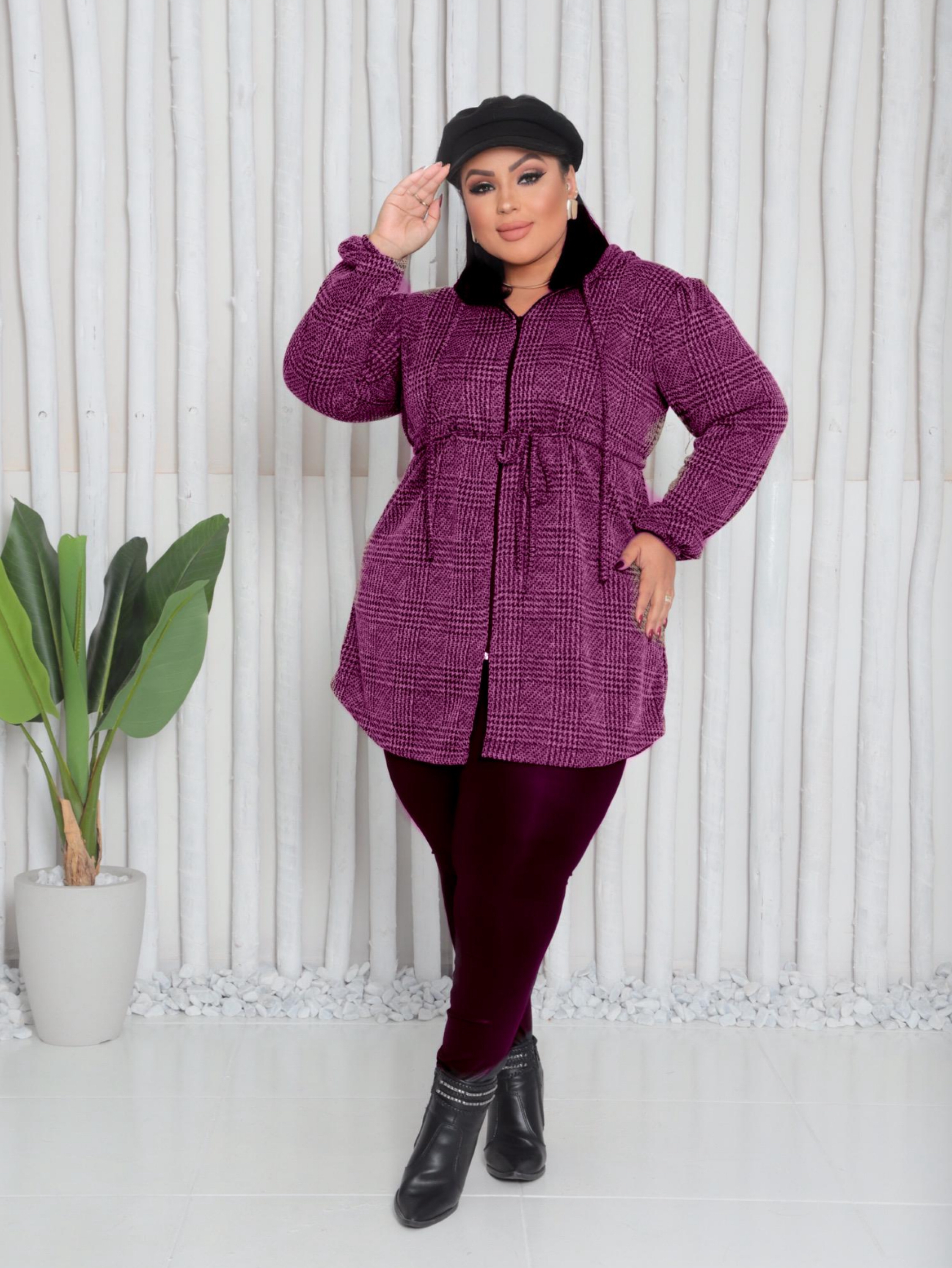 Parka lanzinha Plus Size - Carmin Plus | ZAX