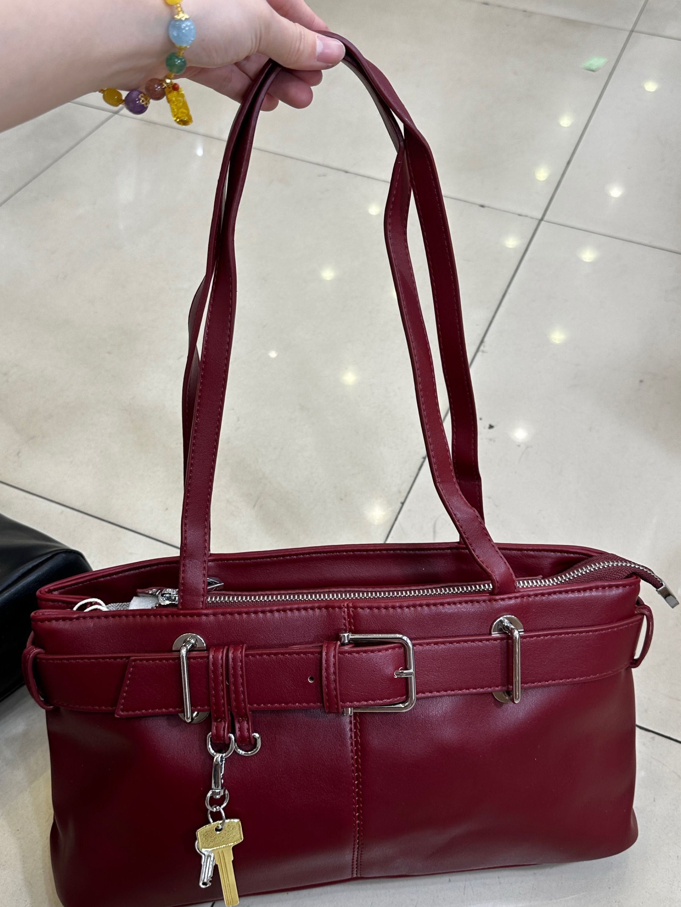 Bolsa feminina 08038 - Red Rosa Bolsas Oriente | ZAX