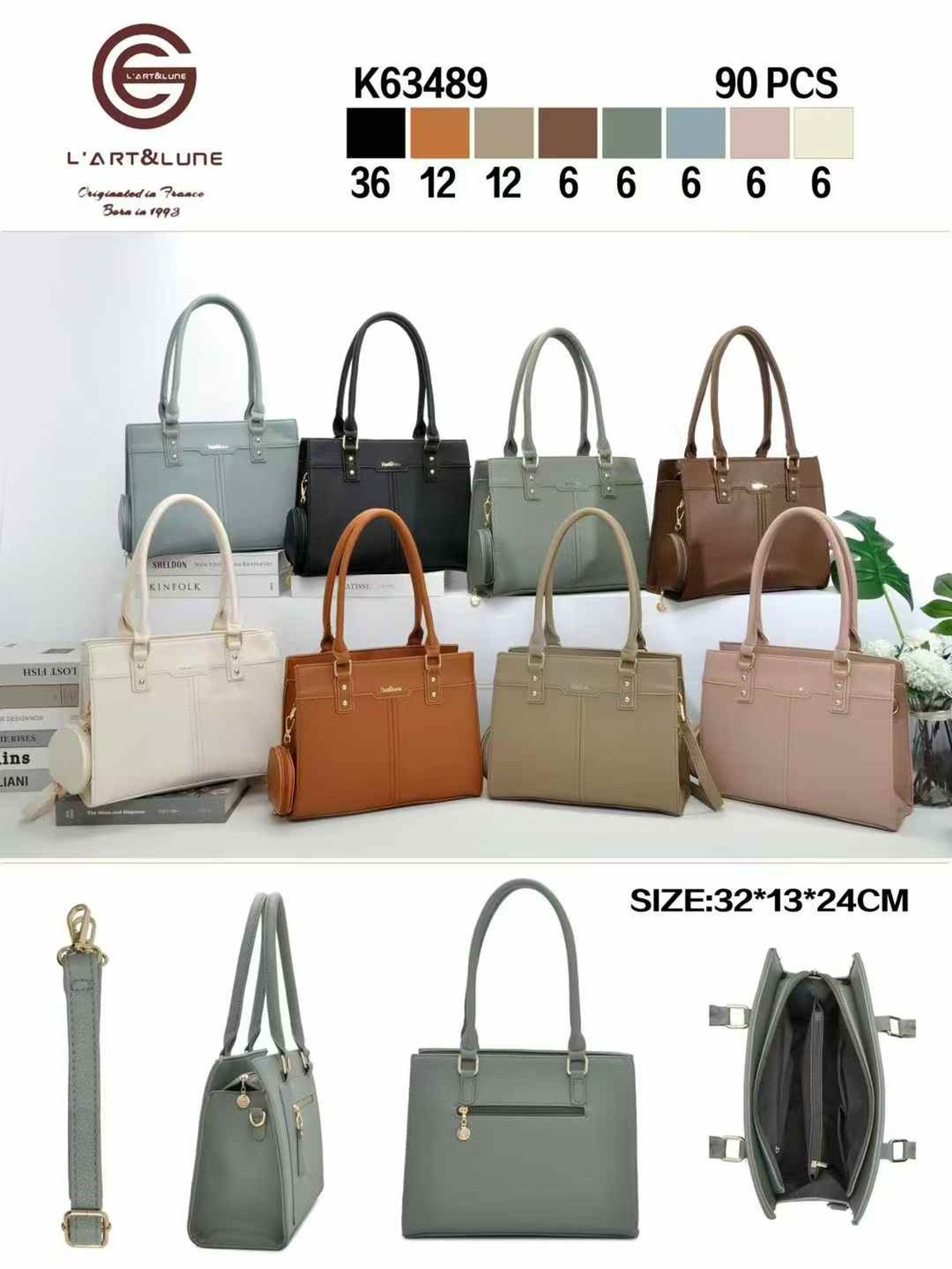 Bolsa de mão/bolsa tiracolo K63489 - Mei Bolsas | ZAX