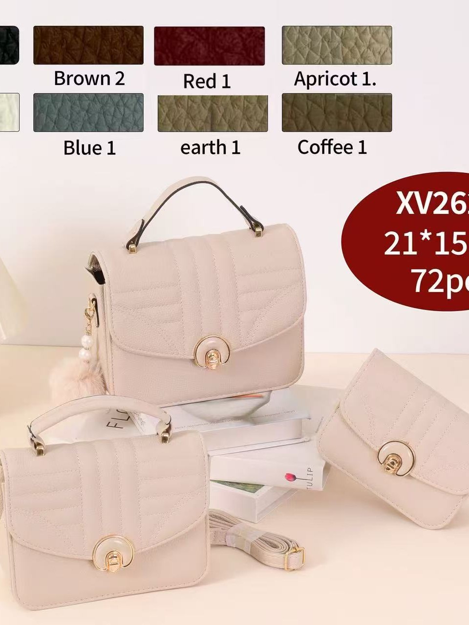 MAYPU BISERAセット Conjunto casual elegante de 3 peças 2625 - Mei Bolsas | ZAX