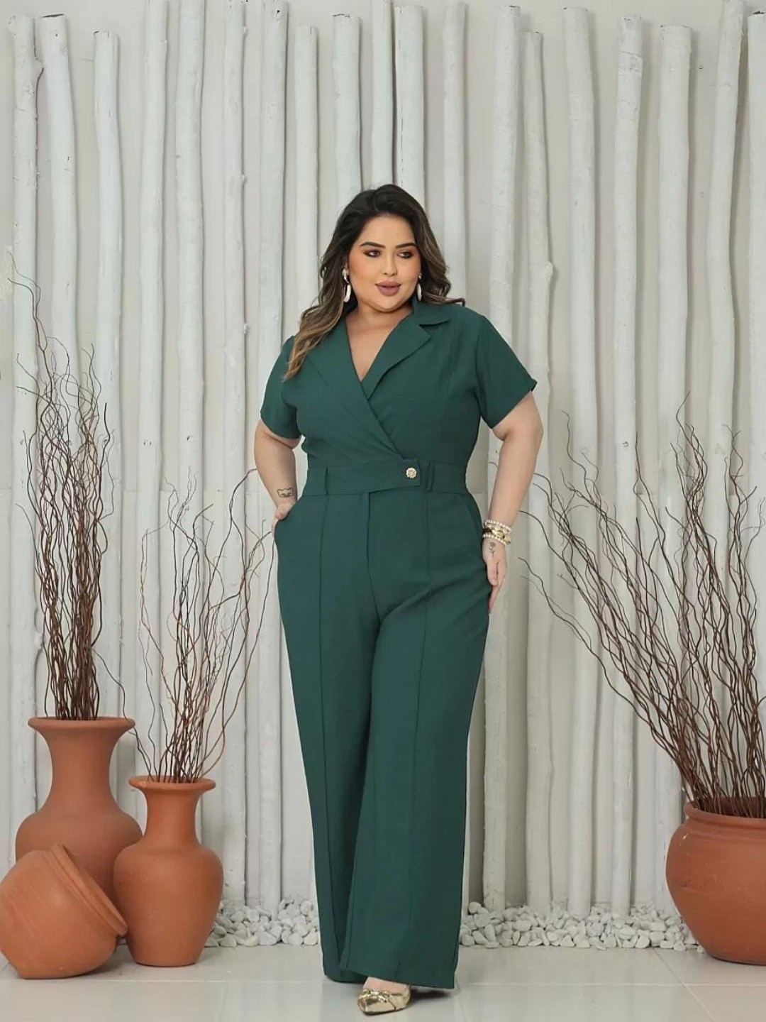 MY MARY PLUS 即購入可 Macacão plus size - Mary fashion | ZAX