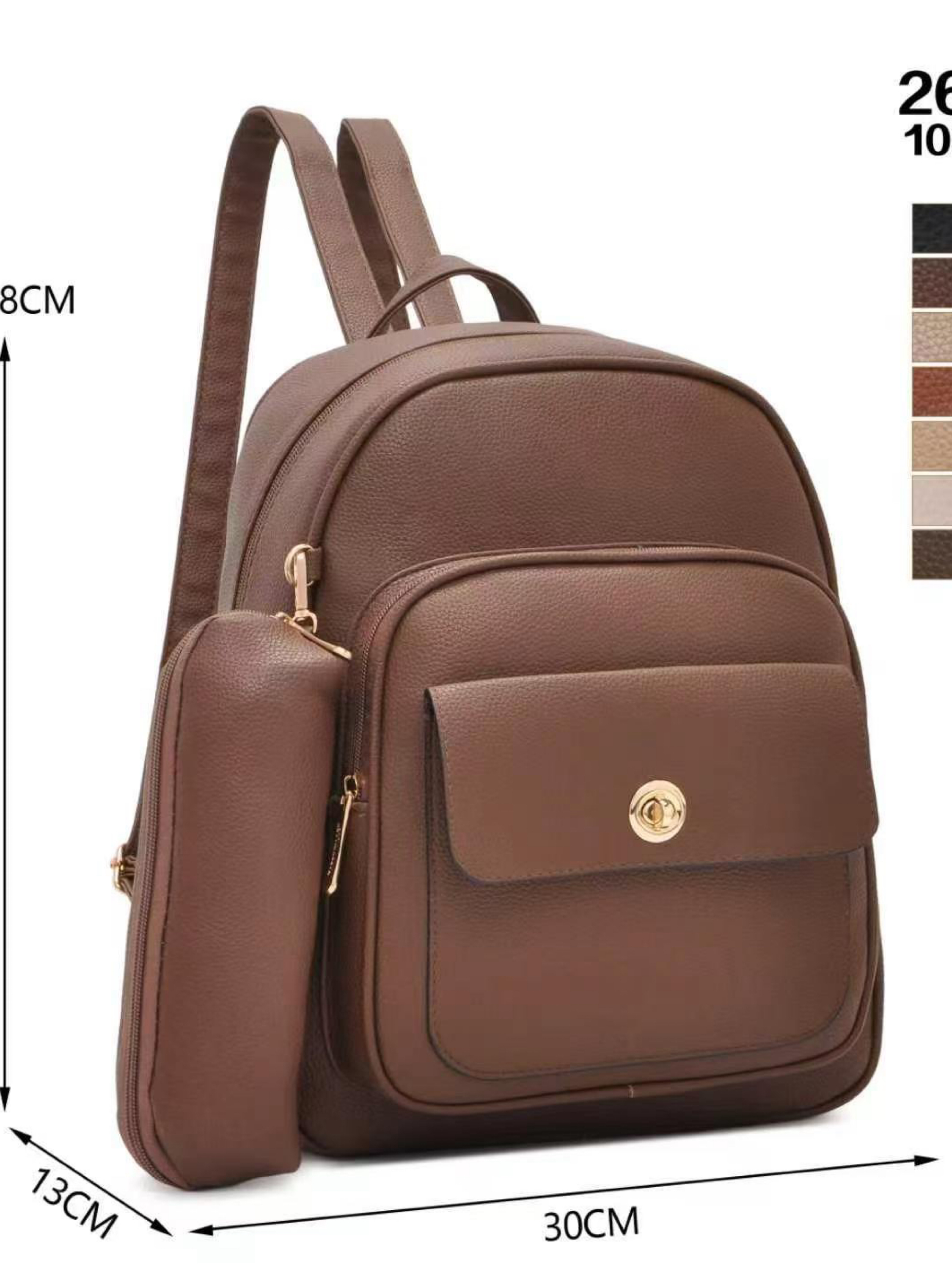 Mochila grande com estojo 26362 - Mn Mochilas | ZAX