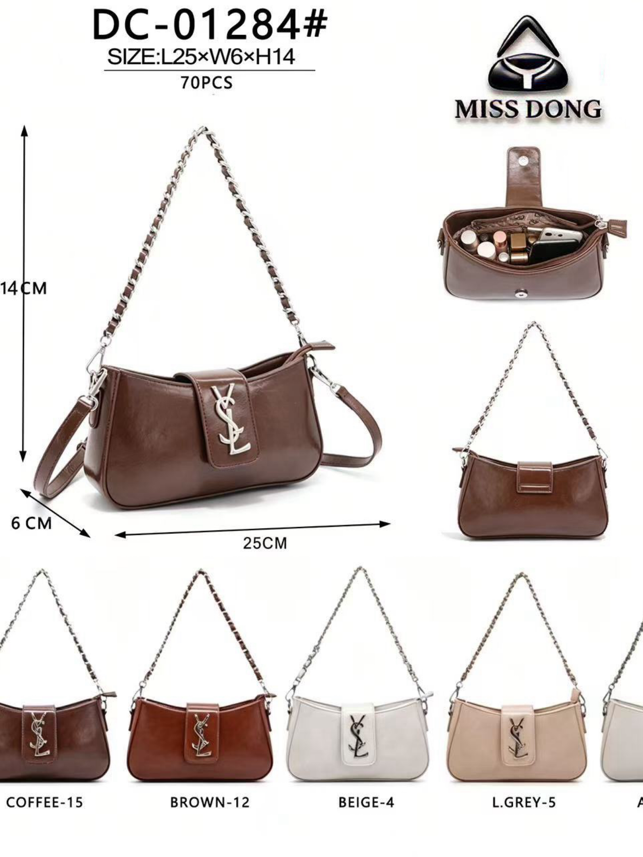 Bolsa com dois alça DC-01284# - Mn Mochilas | ZAX