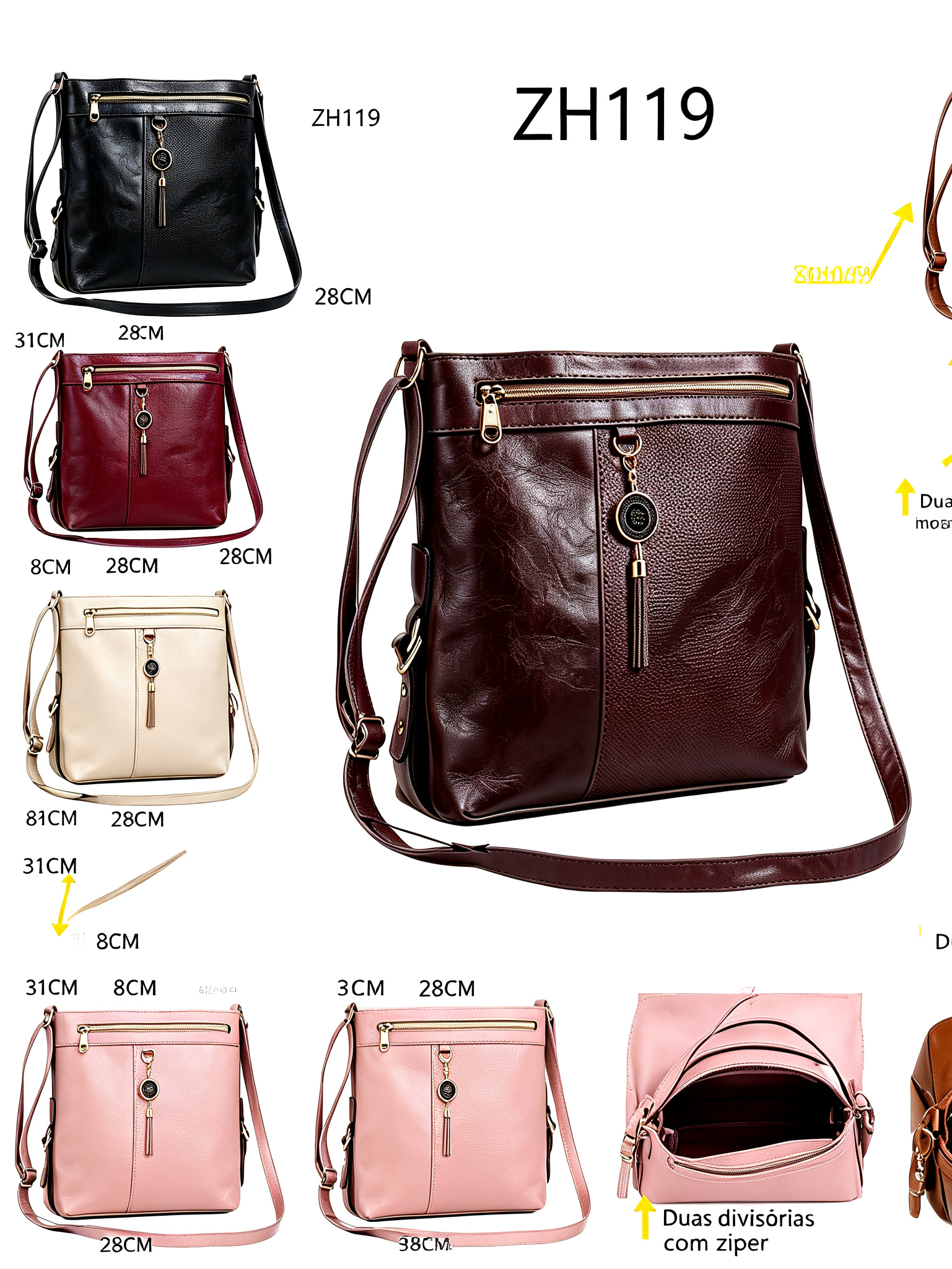 Bolsa feminina ZH219# - Sofia_Bolsa | ZAX