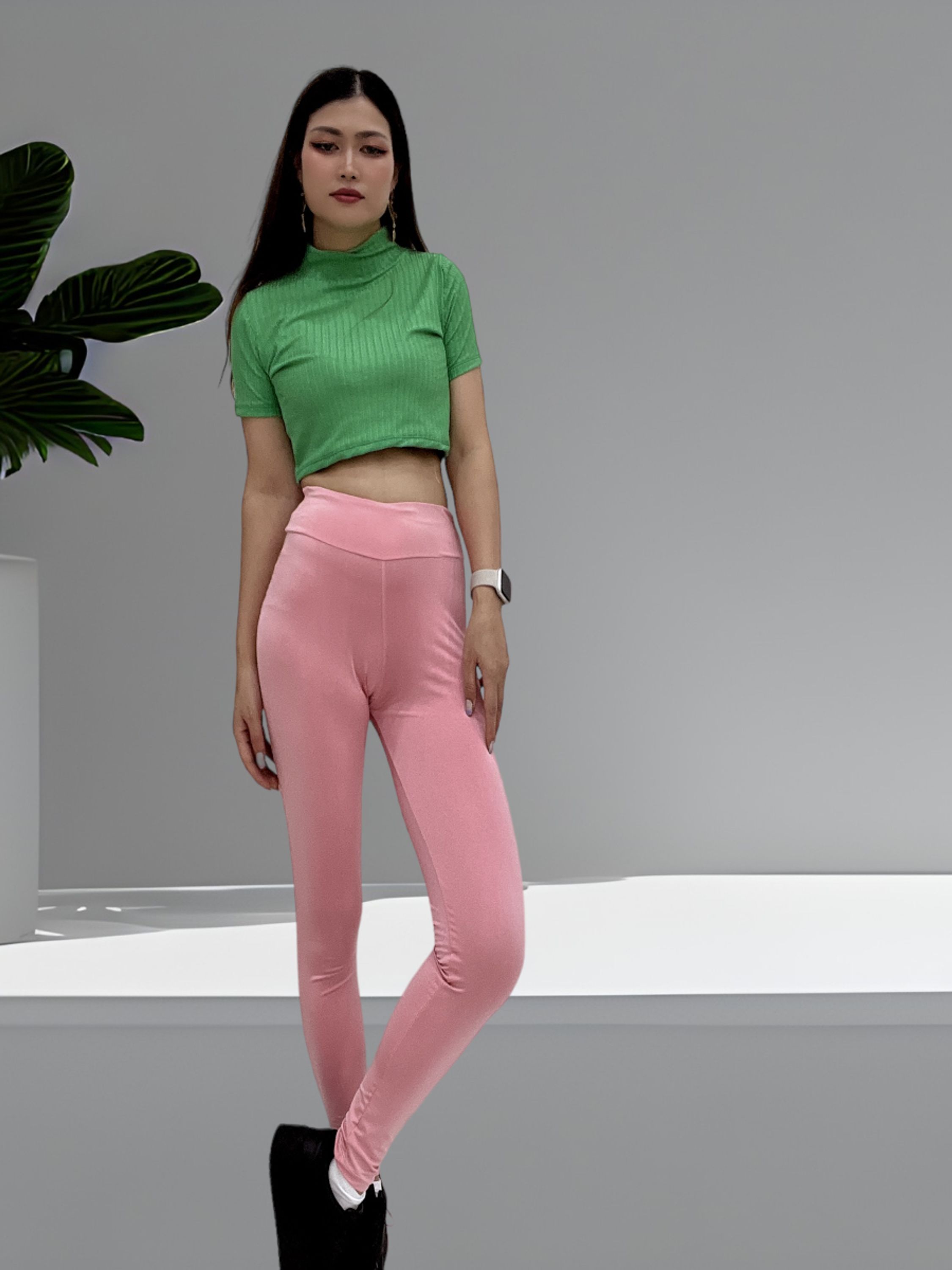 Calça Legging 3D Preta – Sem Transparência - Joaquim Store