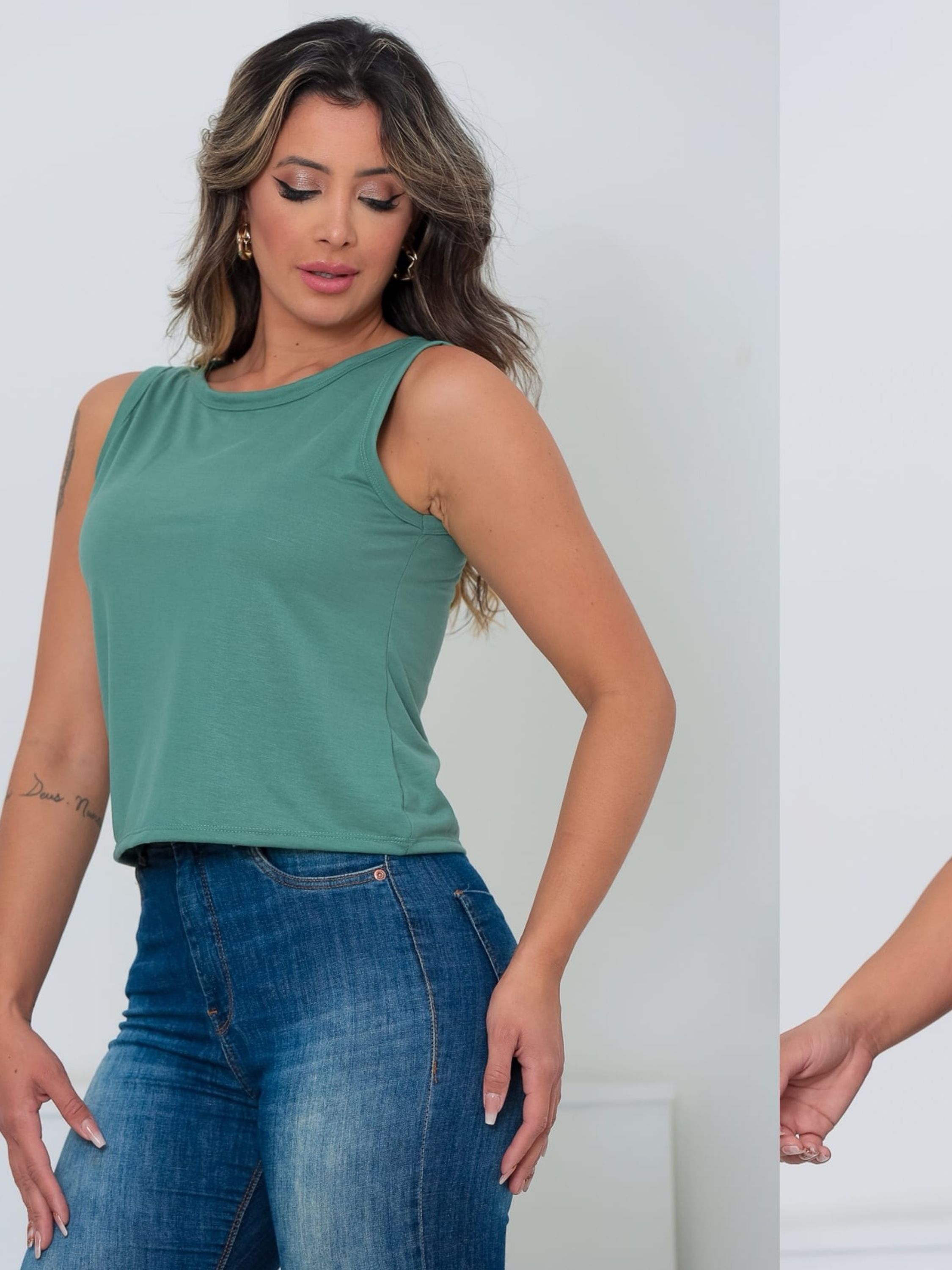 cropped shein - kit, top, 2 cropped, roupas femininas, geração z