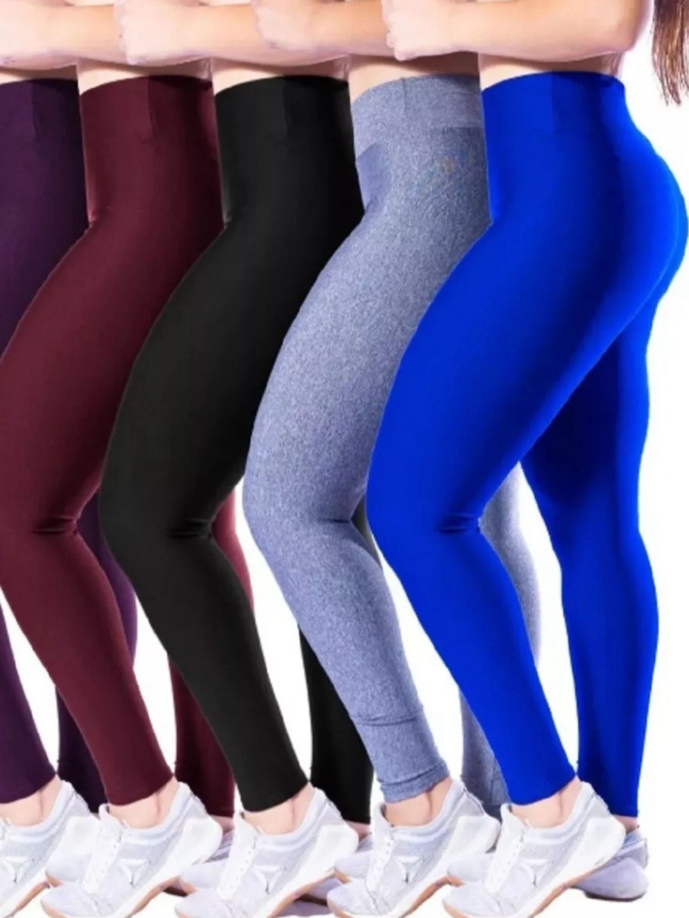 Calça Legging 3D Preta – Sem Transparência - Joaquim Store