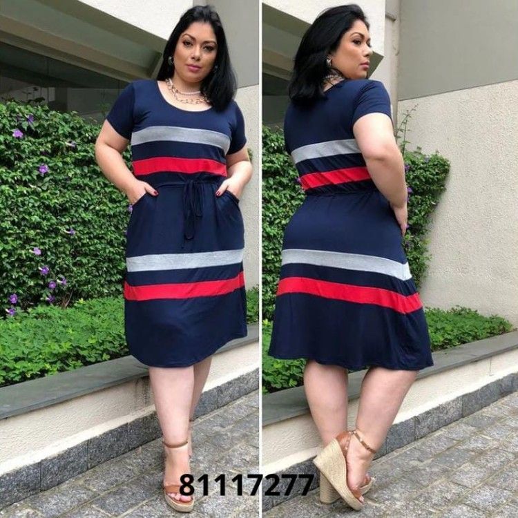 Vestido Plus Size  81117277  LUKI MODAS 10/03