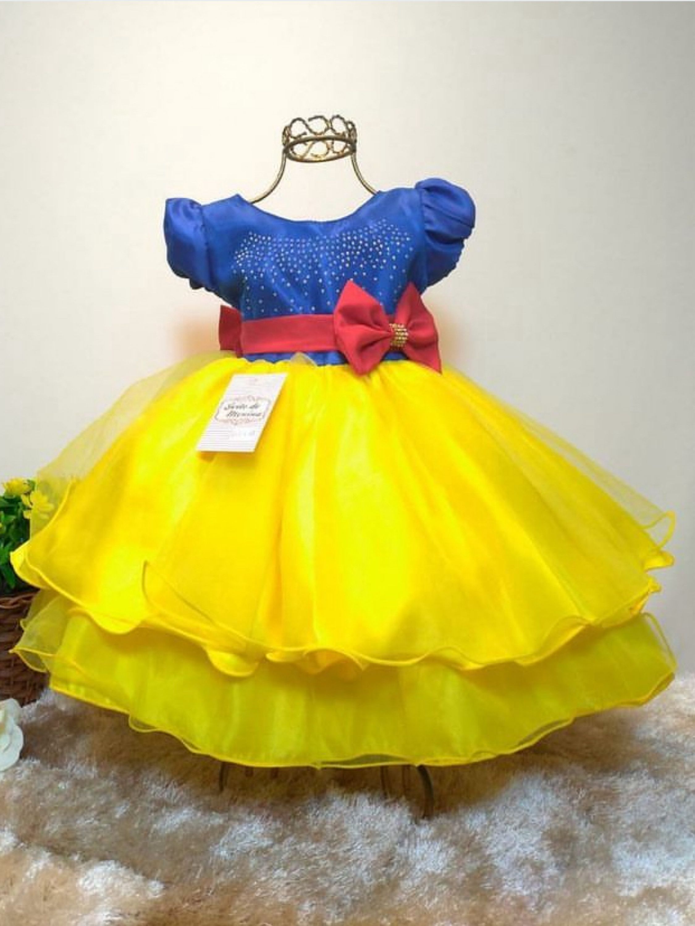 Vestido de festa temático infantil