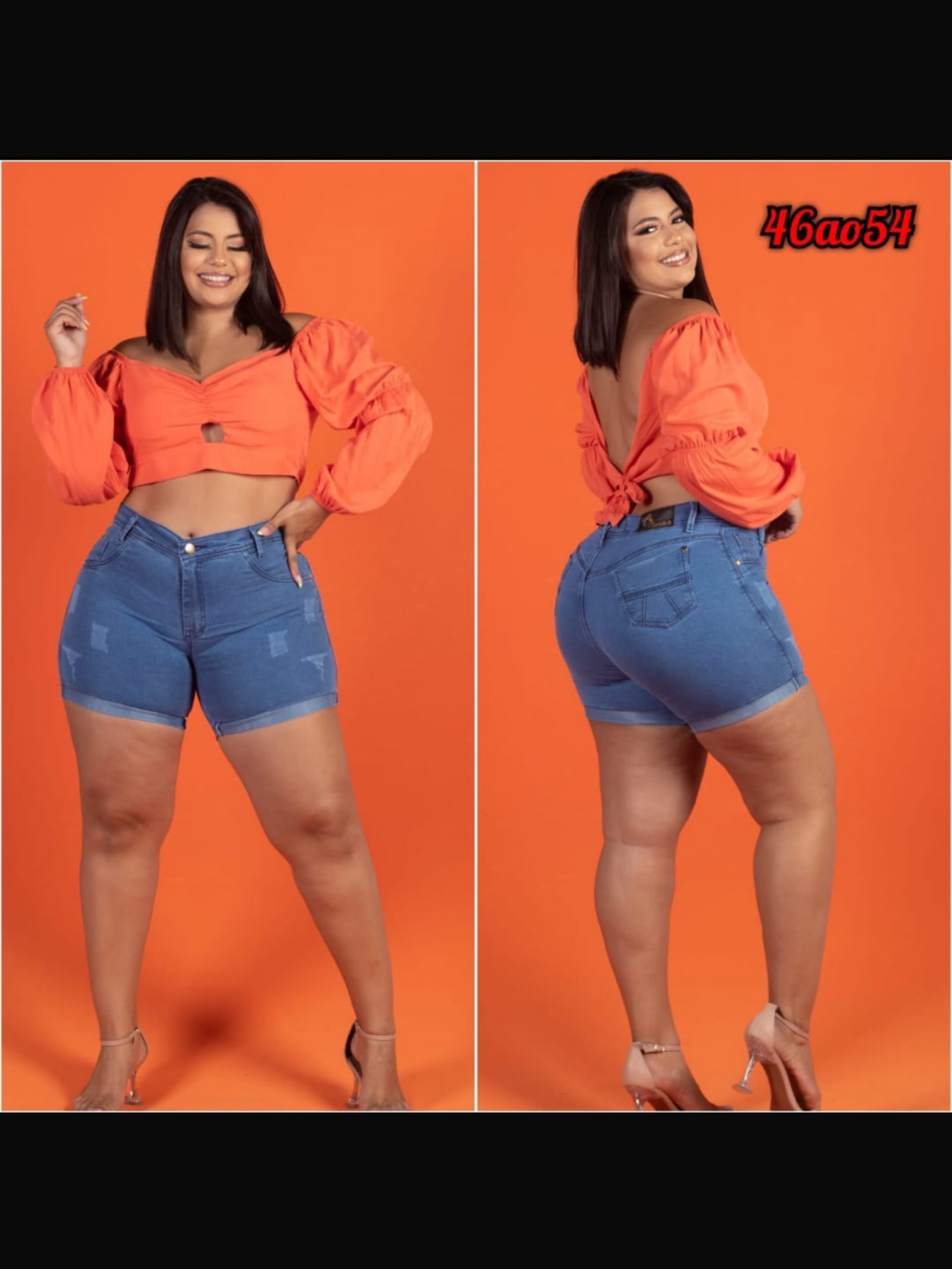 Meia coxa plus size