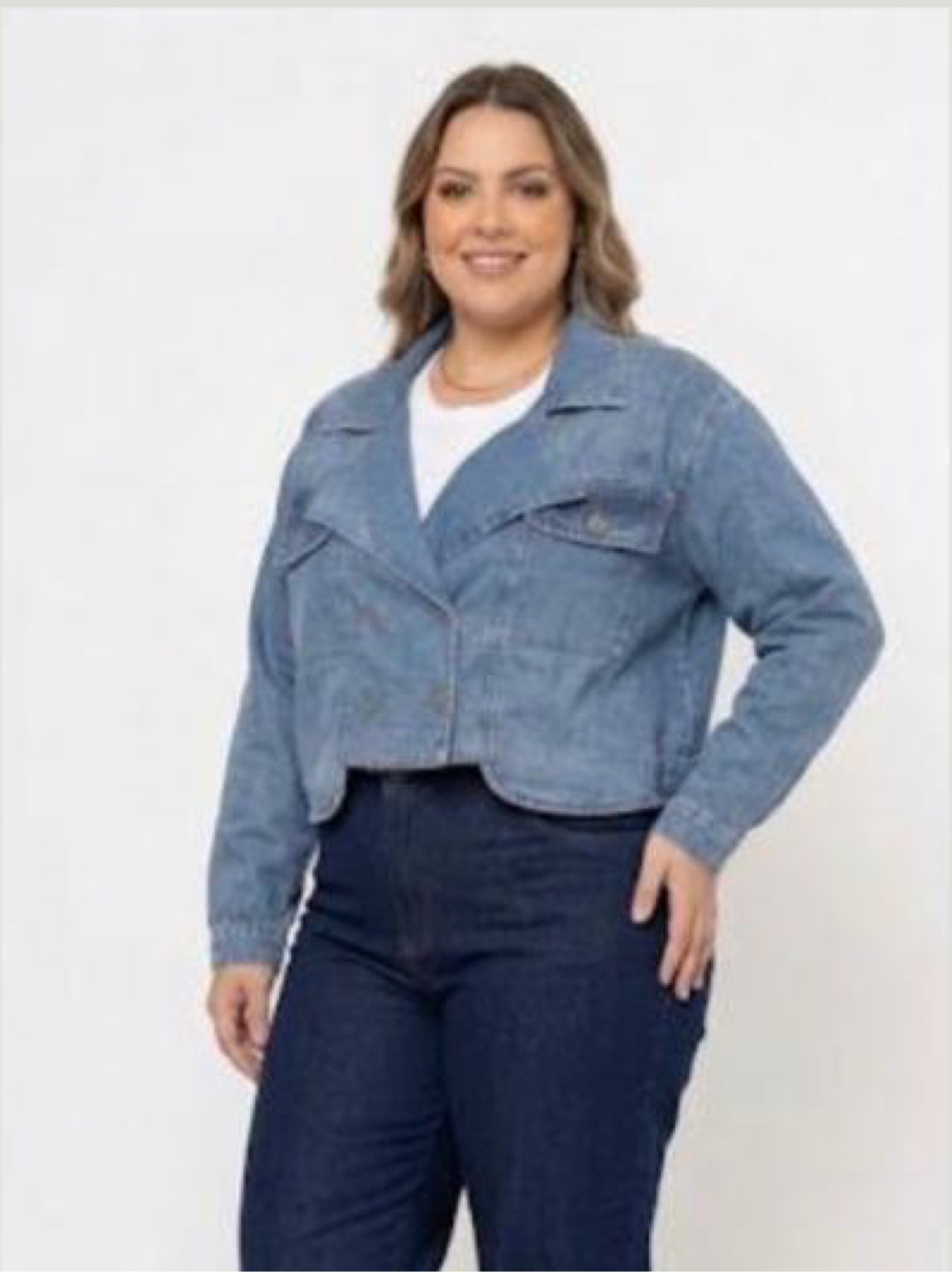 Jaqueta plus size