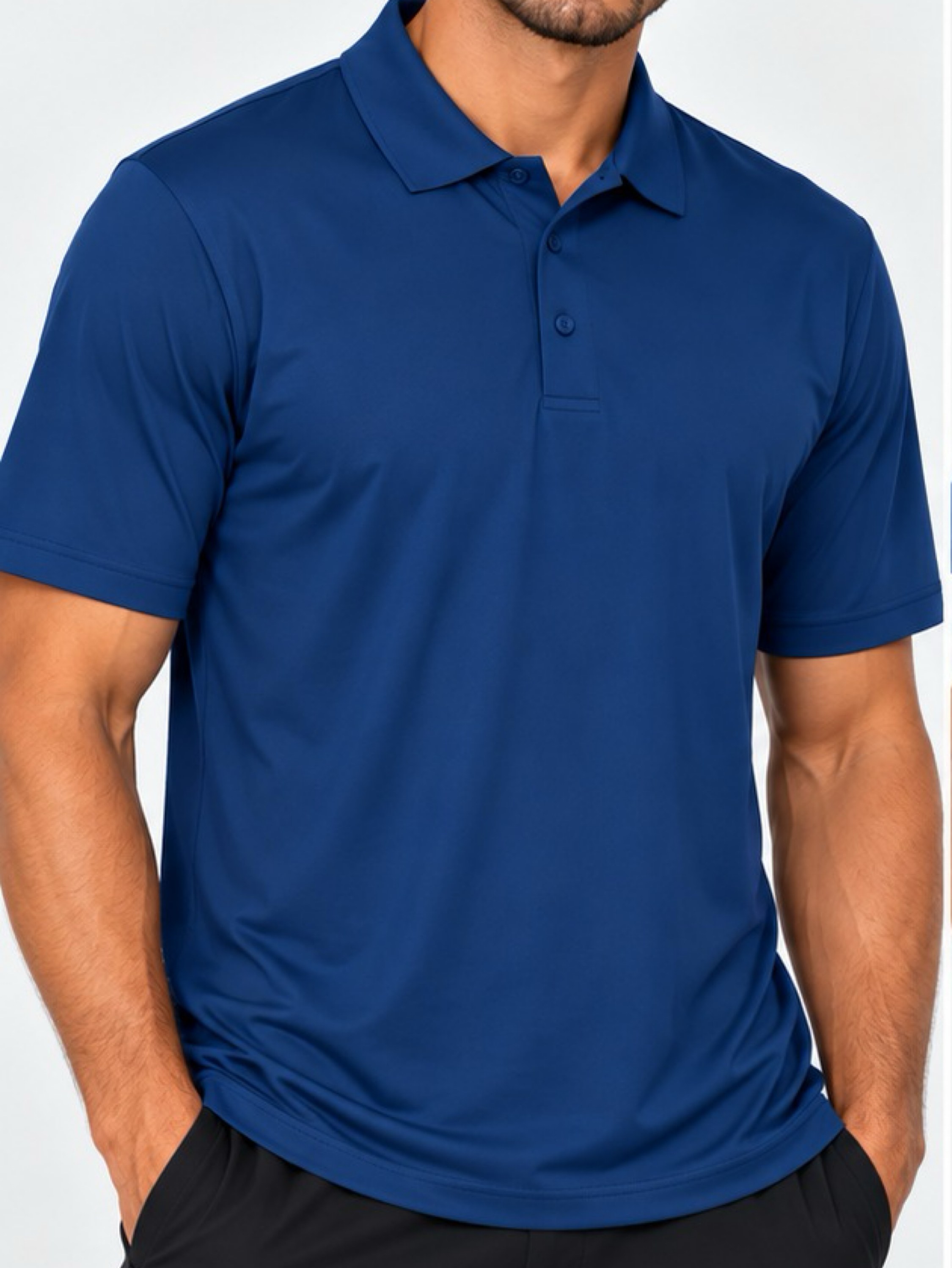 Camisa Polo Com botões Masculina