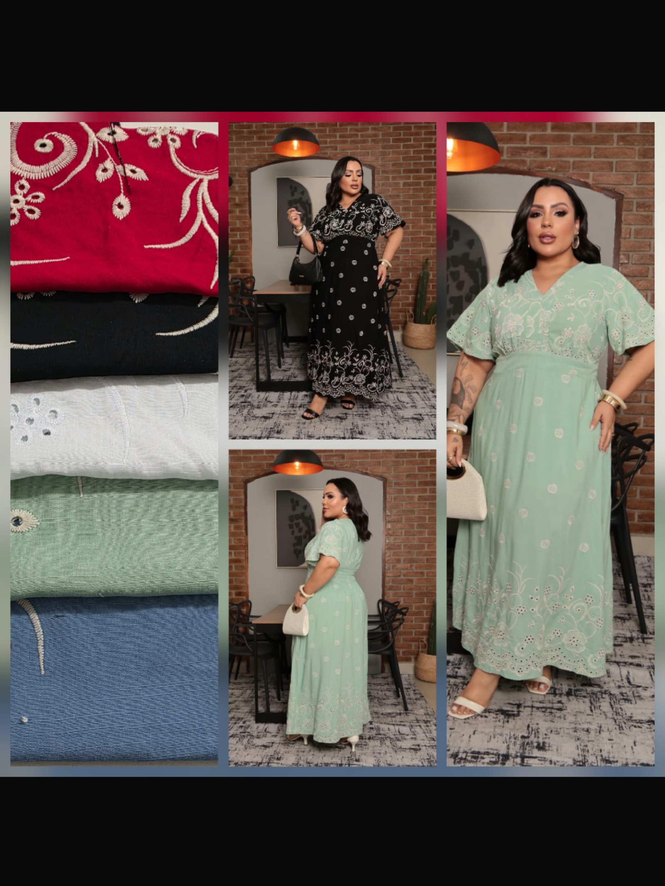 Vesrido longo Anabela PLus size