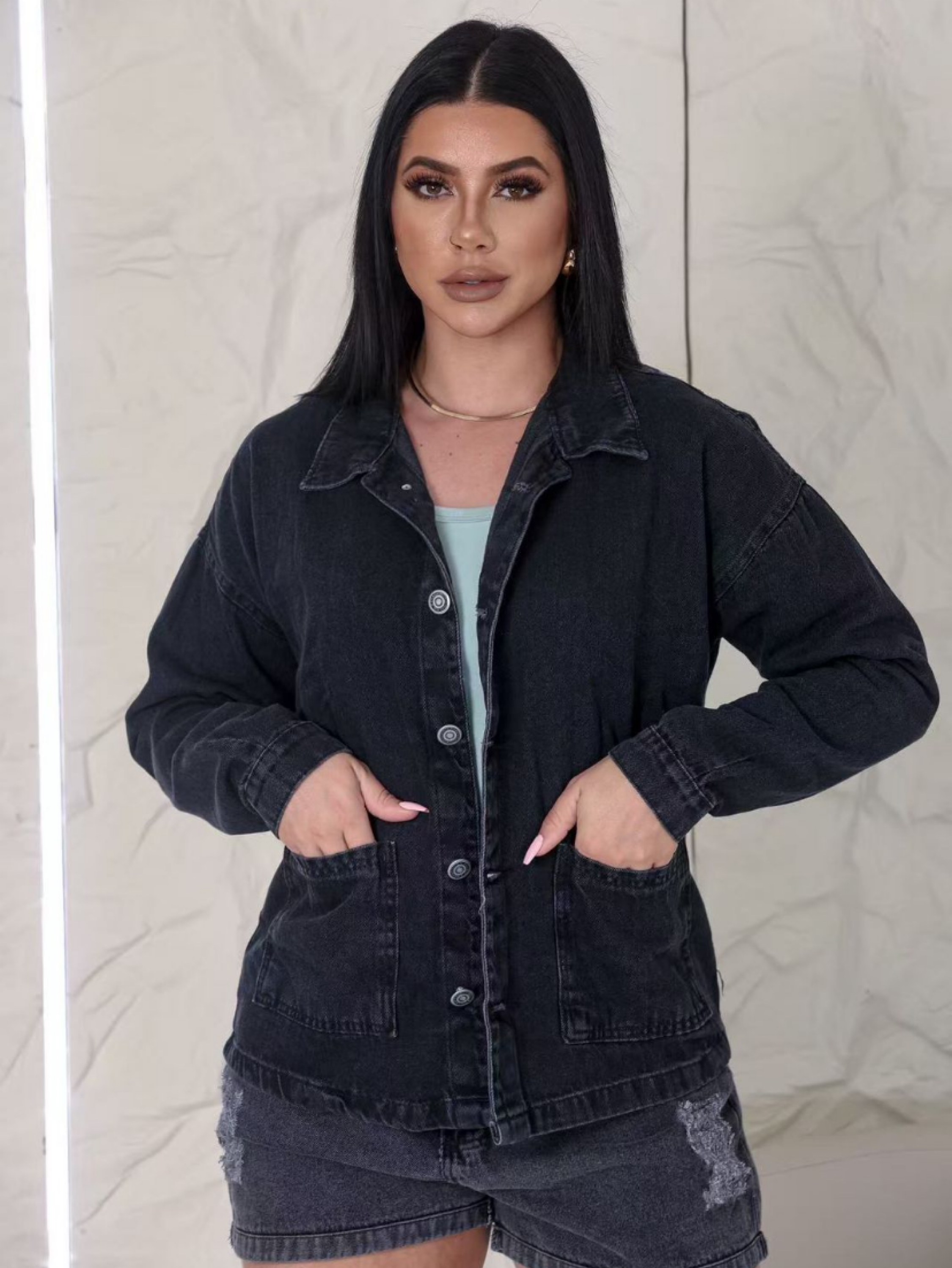 Jaqueta jeans Oversized