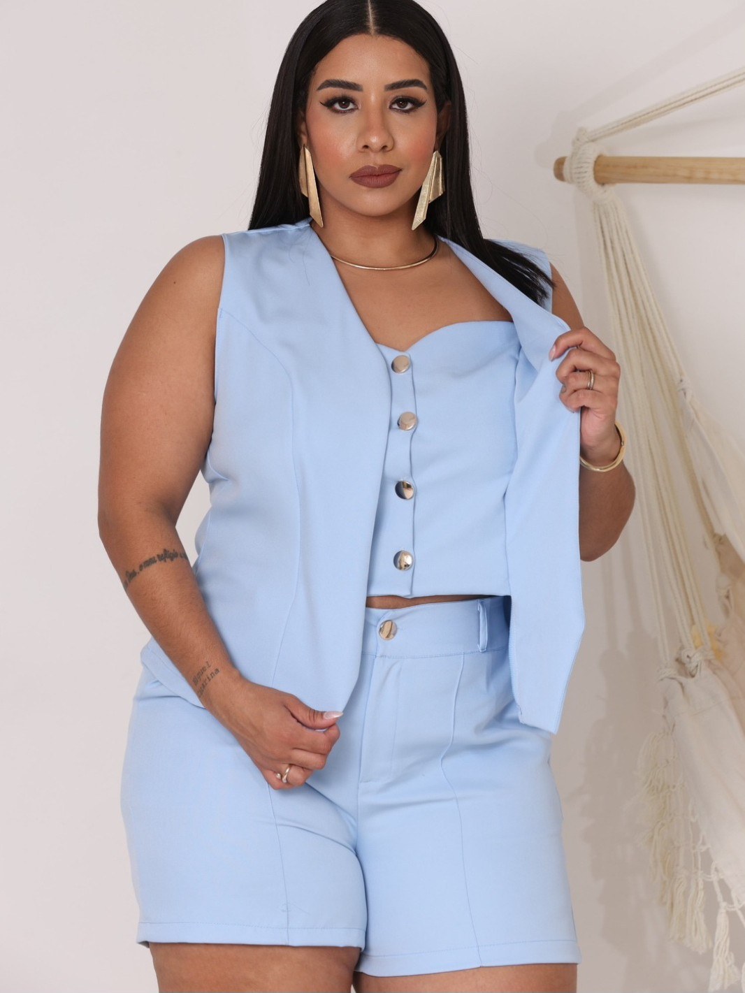 Conjunto alfaiataria Premium plus