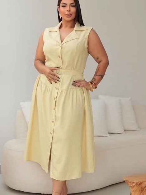 Vestido Plus Size Pamela