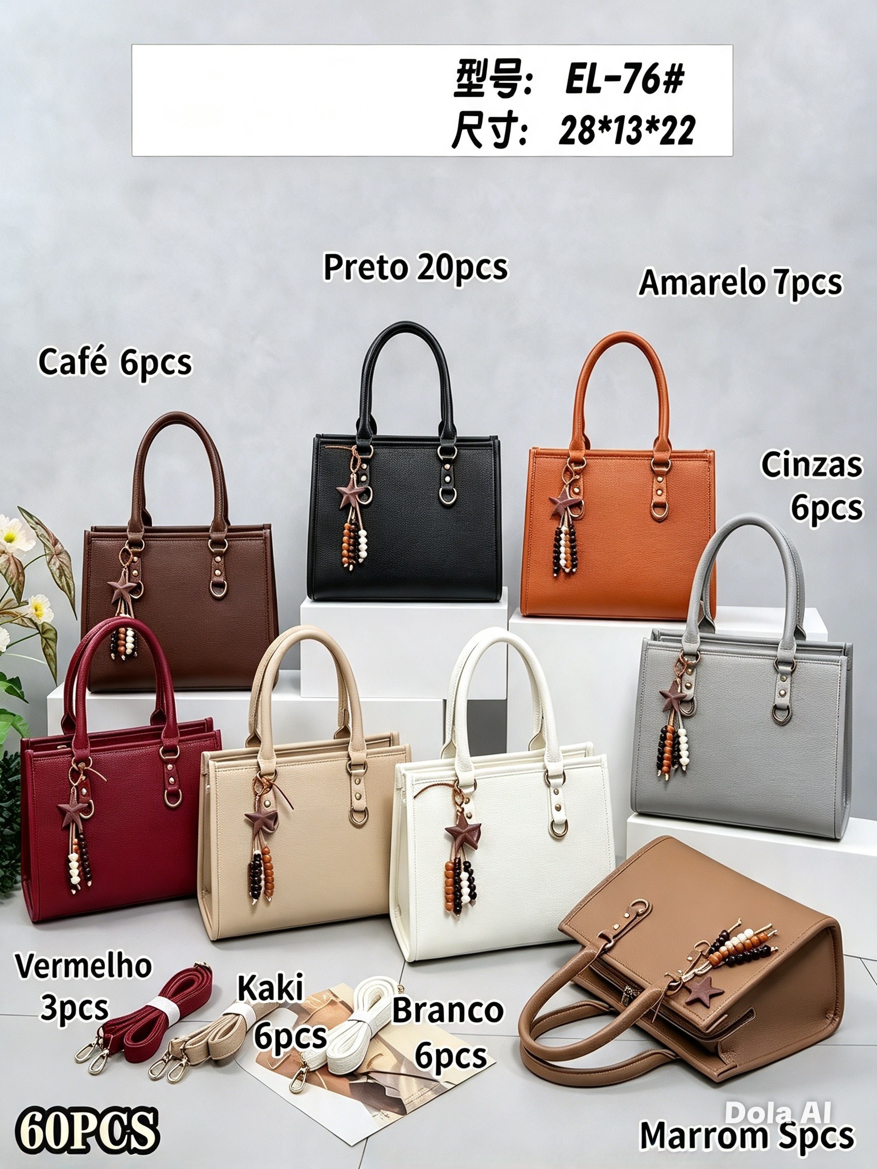 Bolsa feminina moderna e casual EL-76
