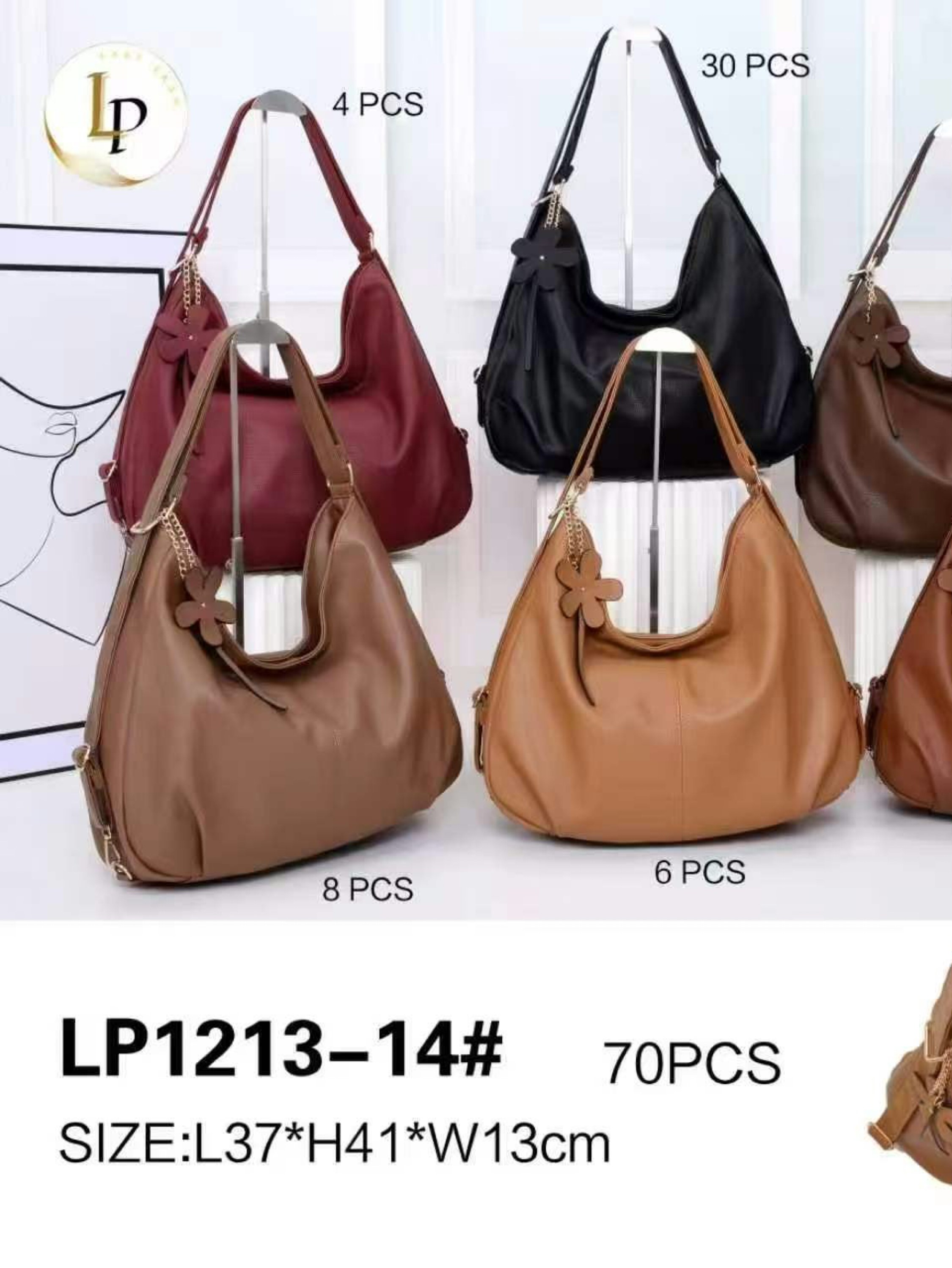 bolsa feminina moderna e casual e vira mochila LP1213-14