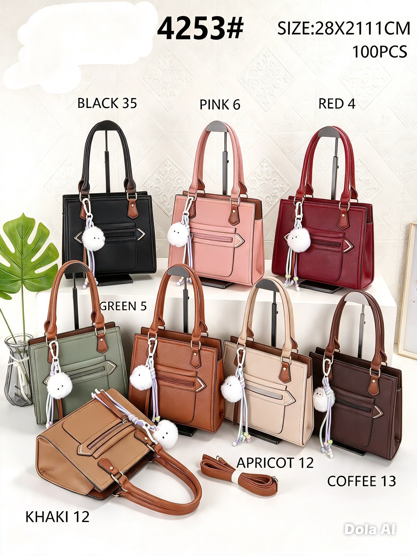 Bolsa feminina moderna e casual 4253