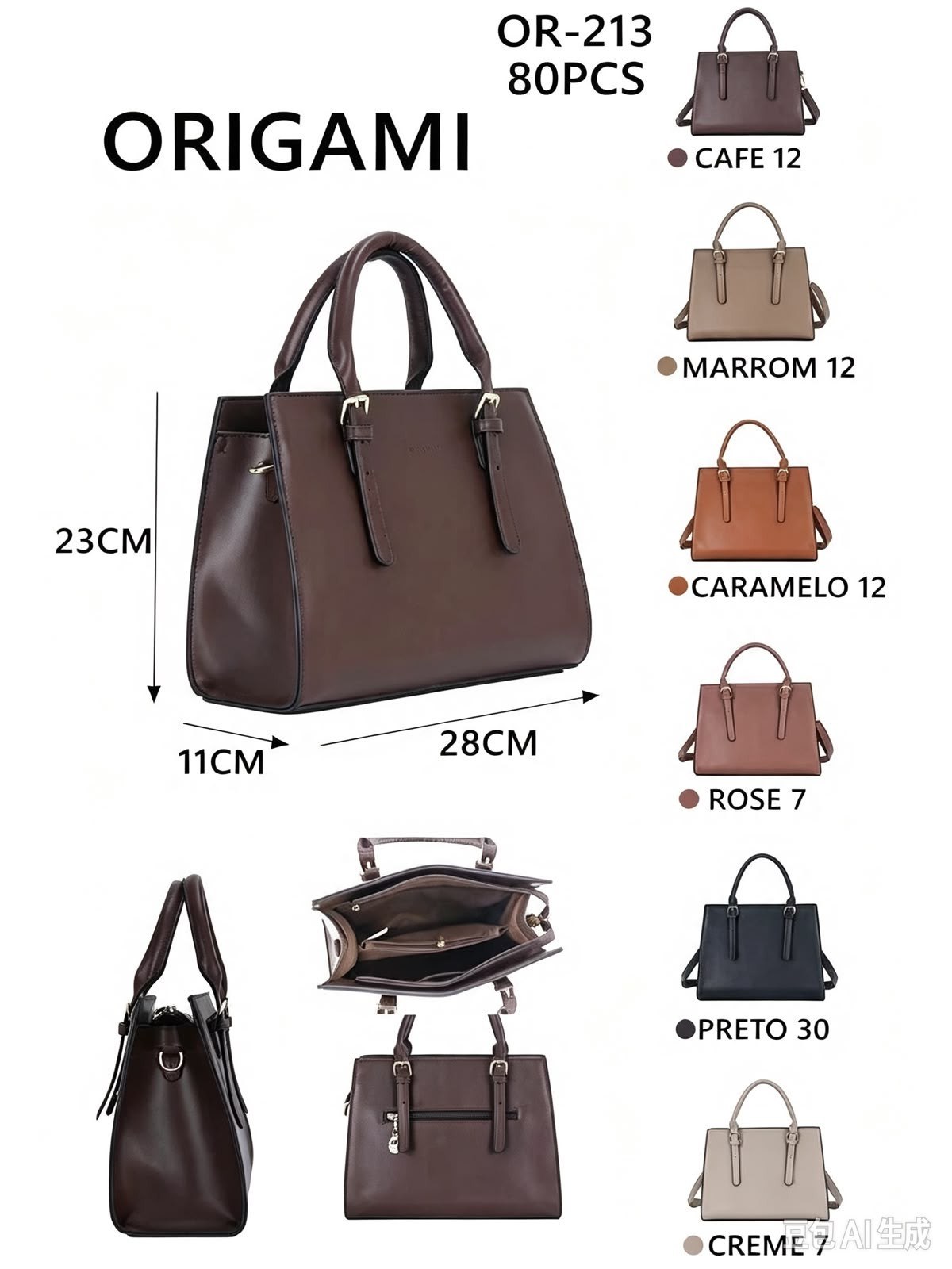 Bolsa feminina modernas casual OR-213