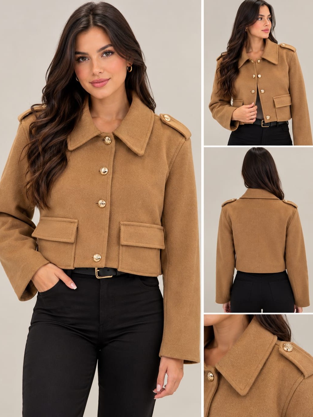 Veste lucy Casaco Lã batida 188/MZ618