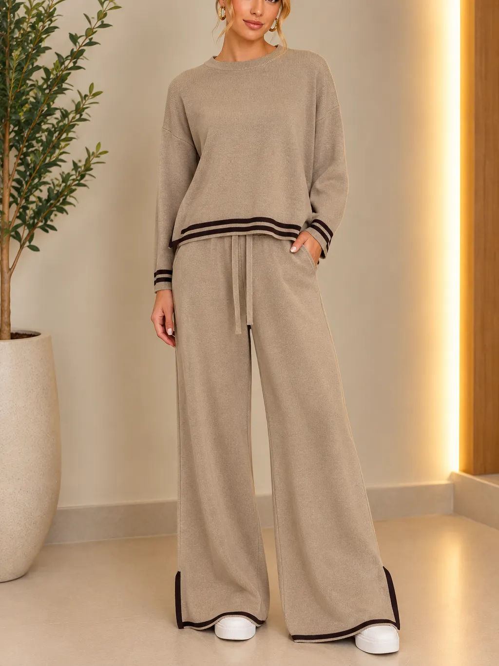 Conjunto Feminino Tricot Modal Aerolook 139-16930A