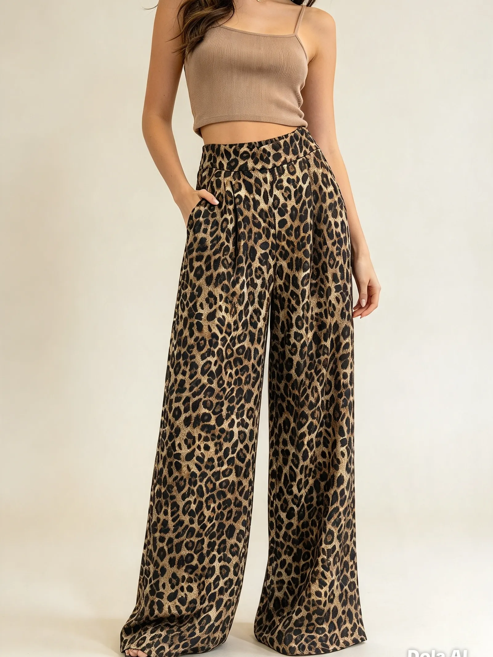Calça Animal Print  146-BS924Y