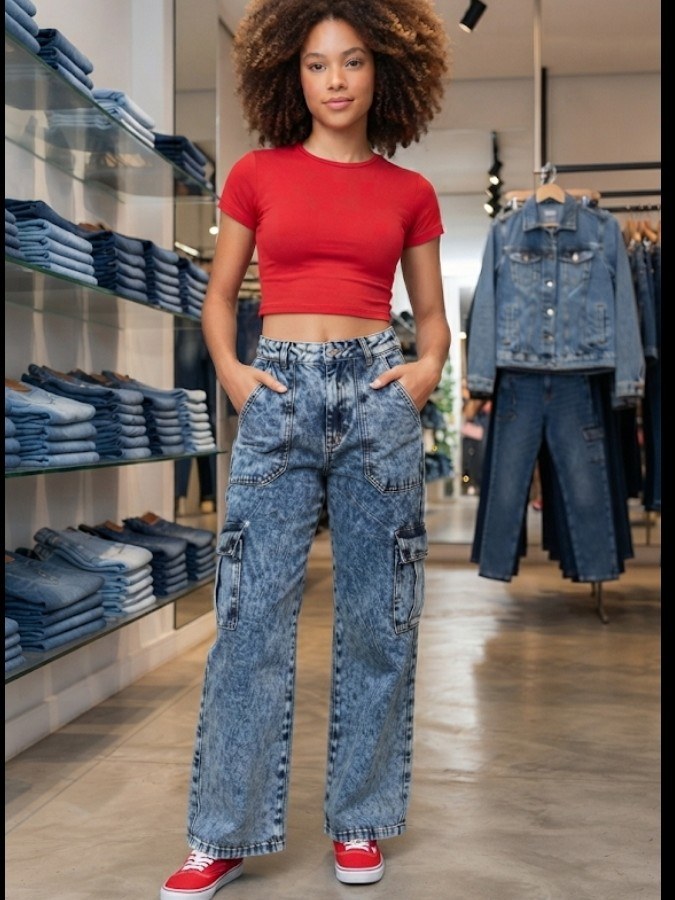 Calça cargo