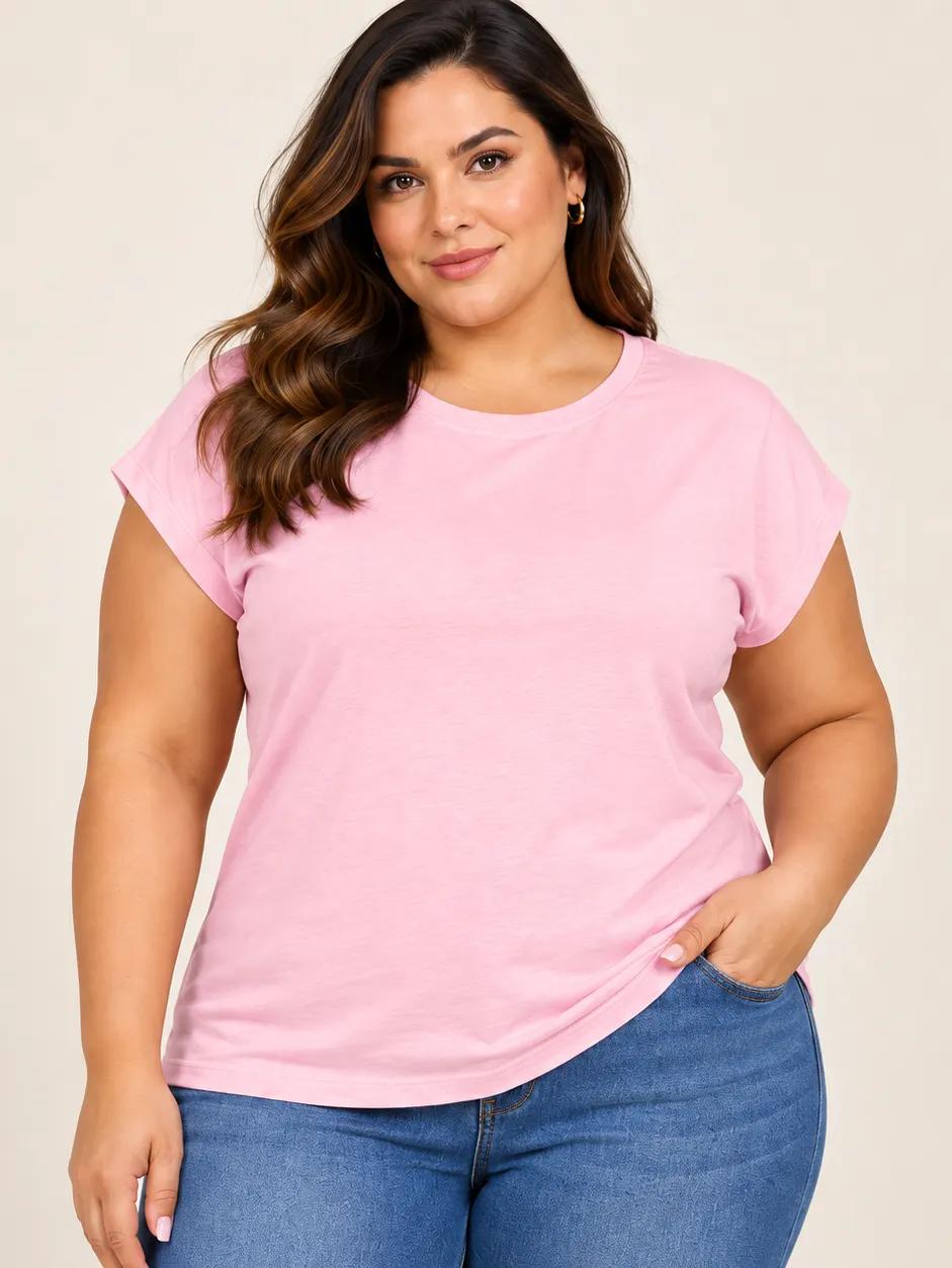 Blusa Muscle tee Plus size