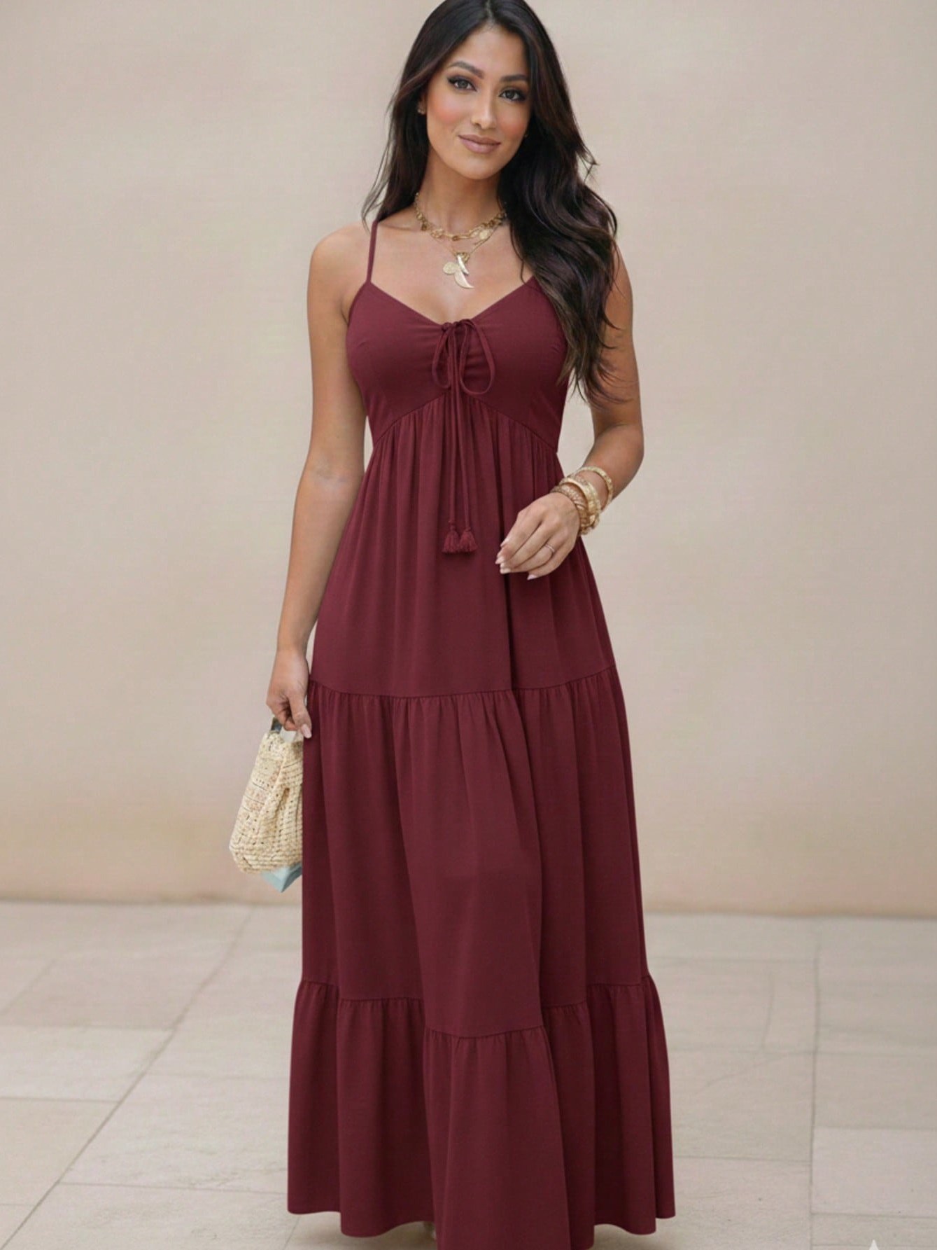 Vestido Longo Lacinho