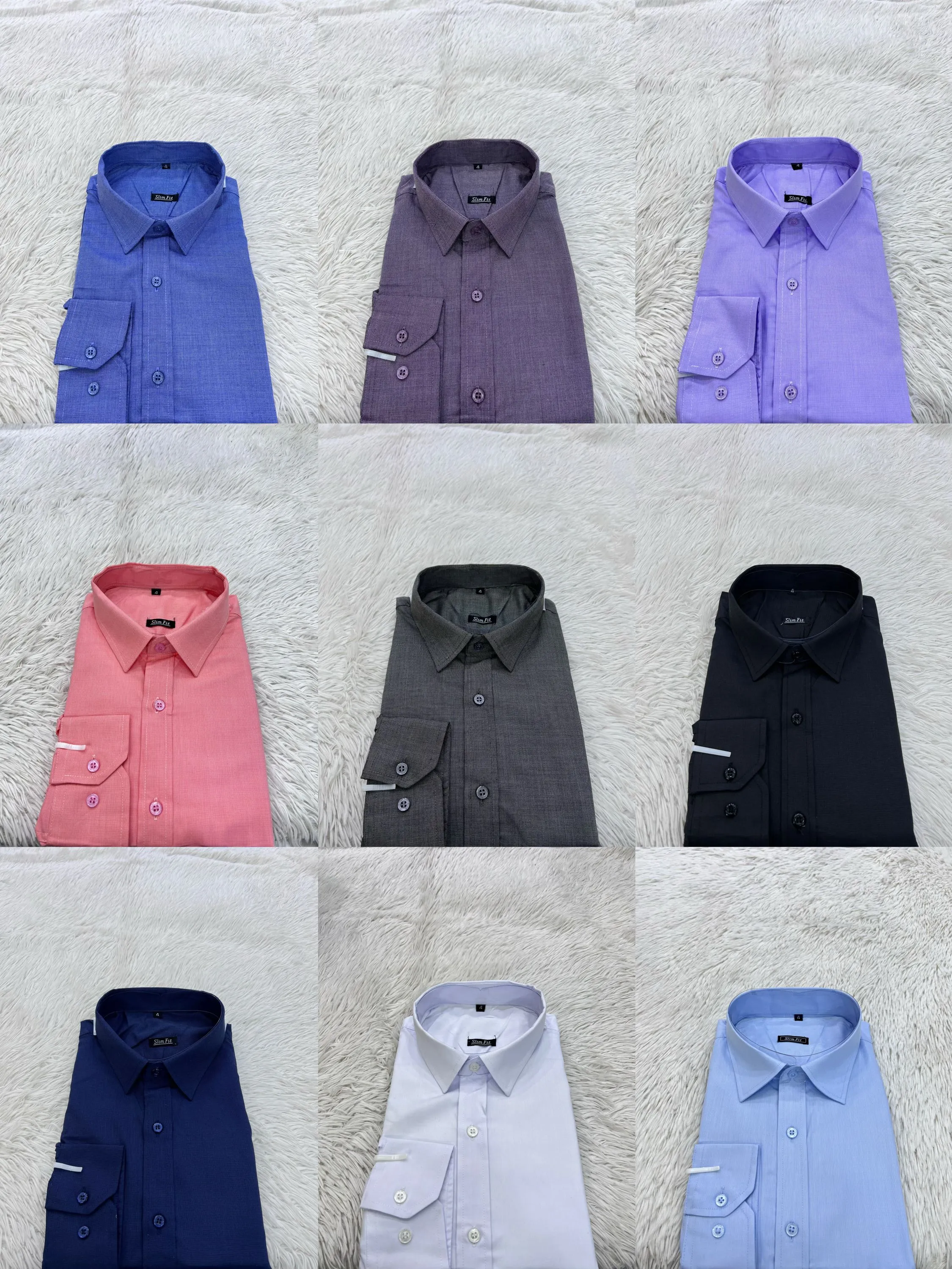 Camisa Social Mitong Tecido Parece Algodão Não Amassa