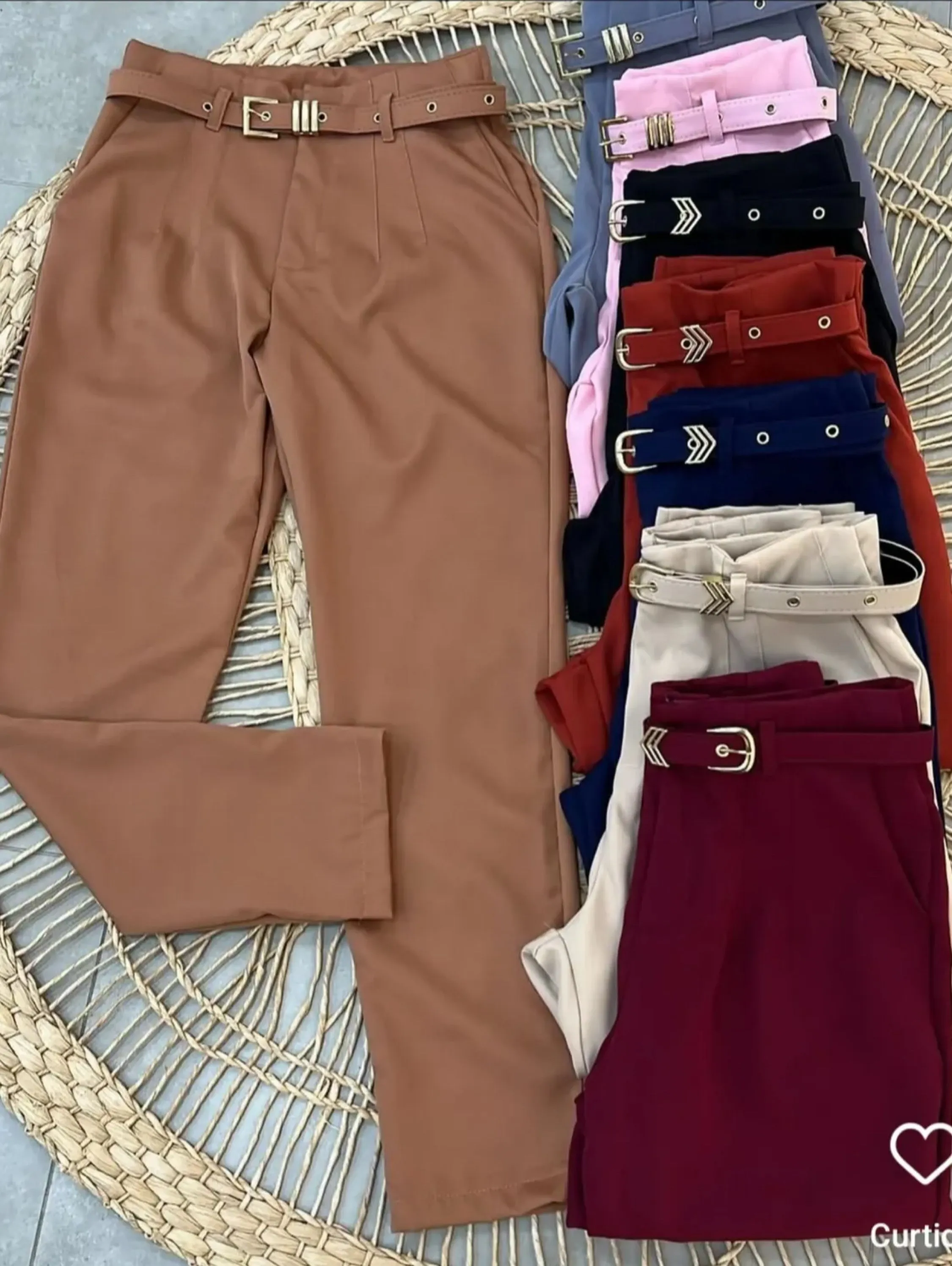 Calça Alfaiataria + Cinto encapado