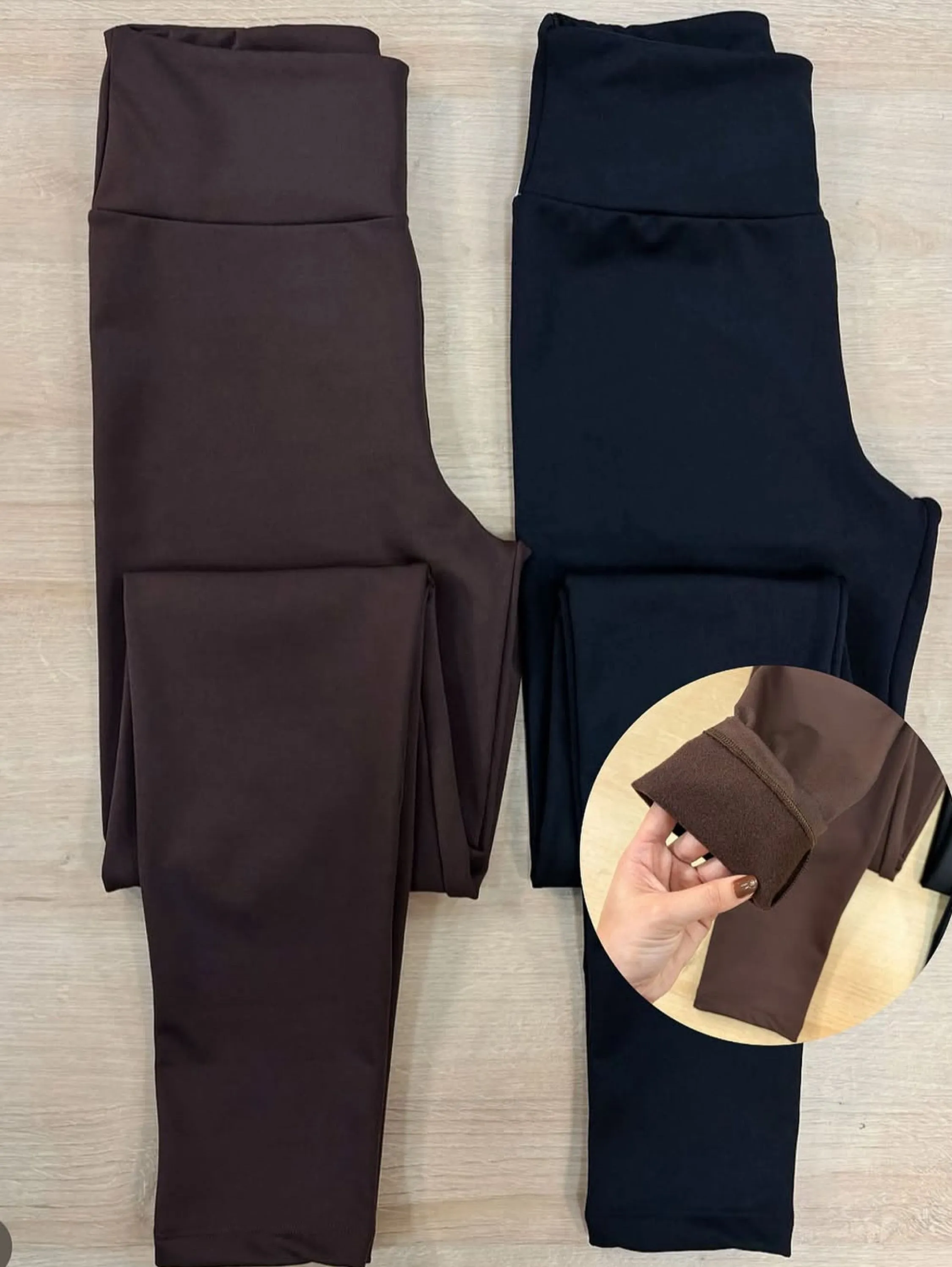Calça Legging Flanelada
