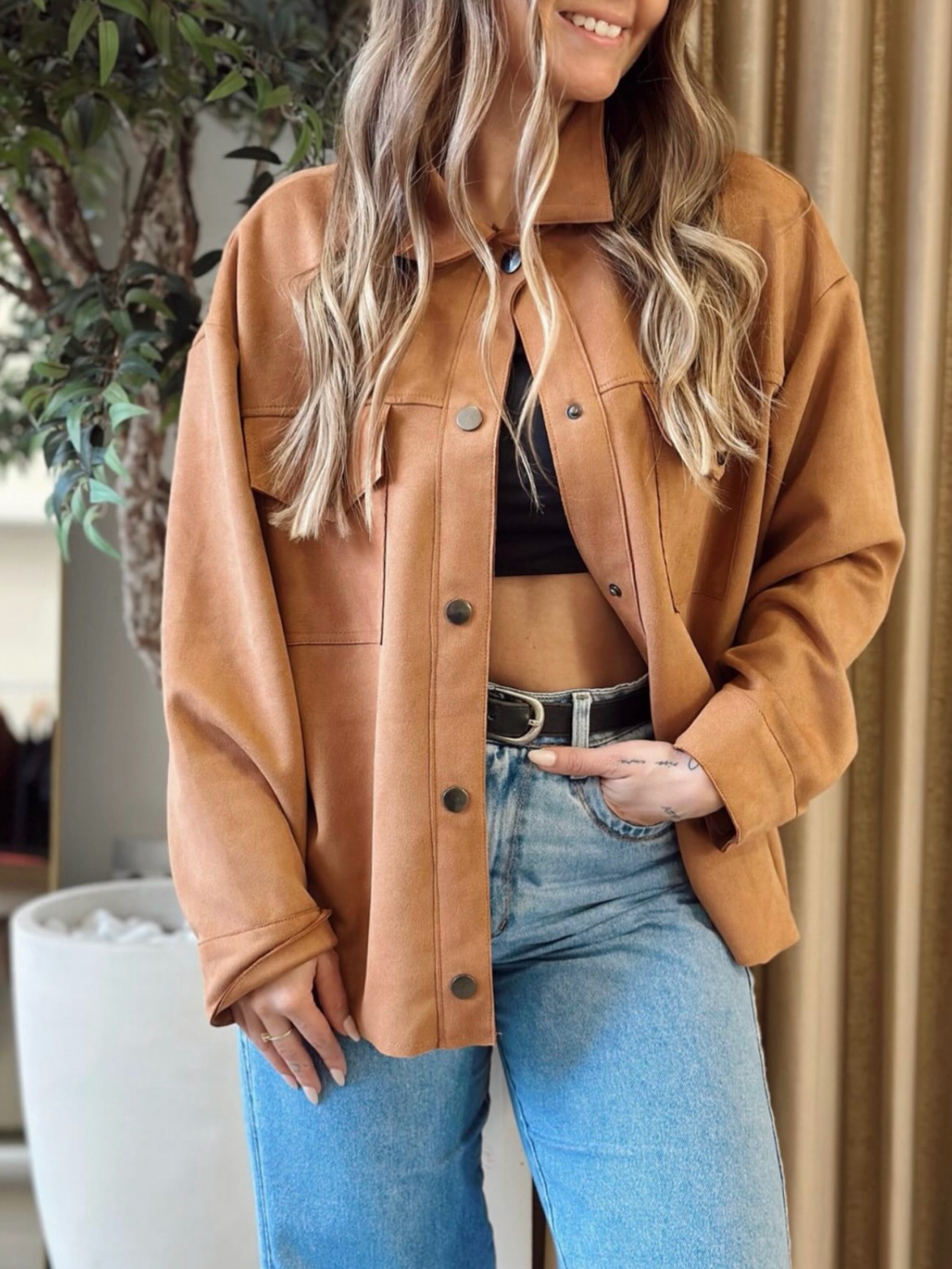 Camisão Suede