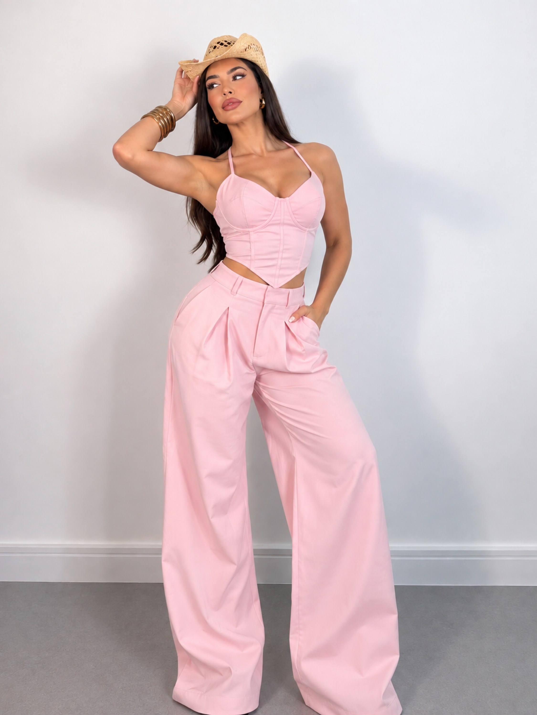 Conjunto Pantalona + Corselet