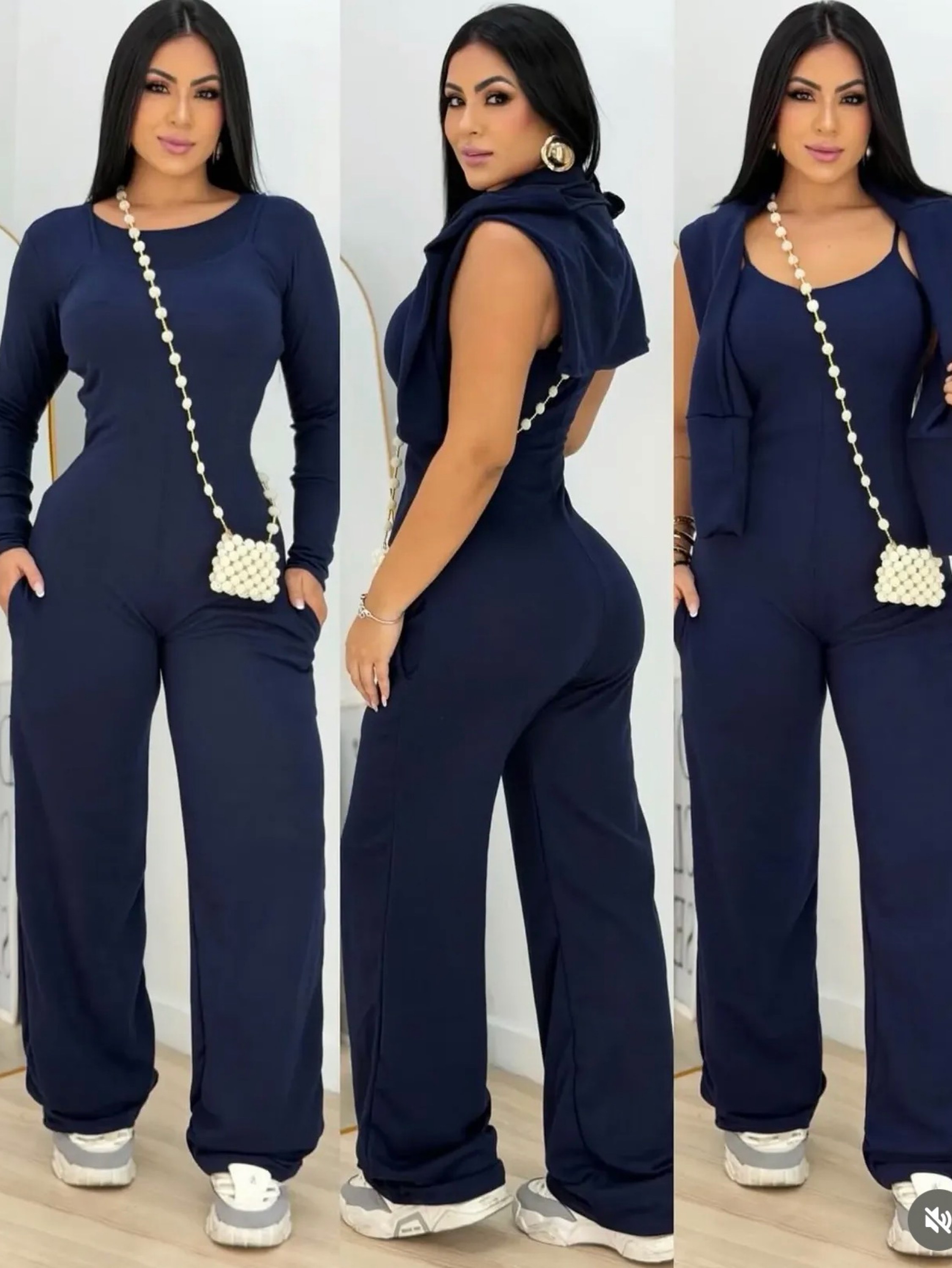 Conjunto Macacão + Casaquinho Inverno