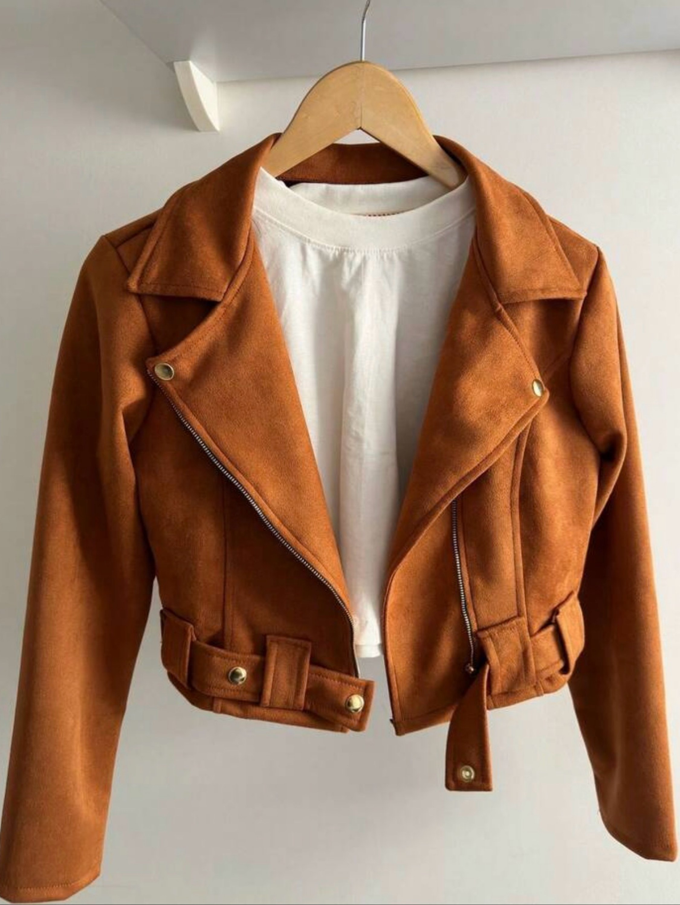 Jaqueta Suede