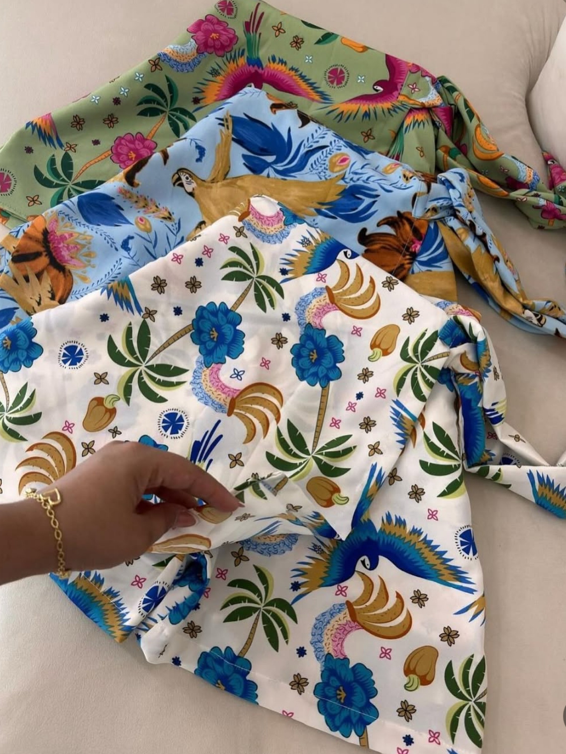 Short Saia com Elástico na cintura Estampado