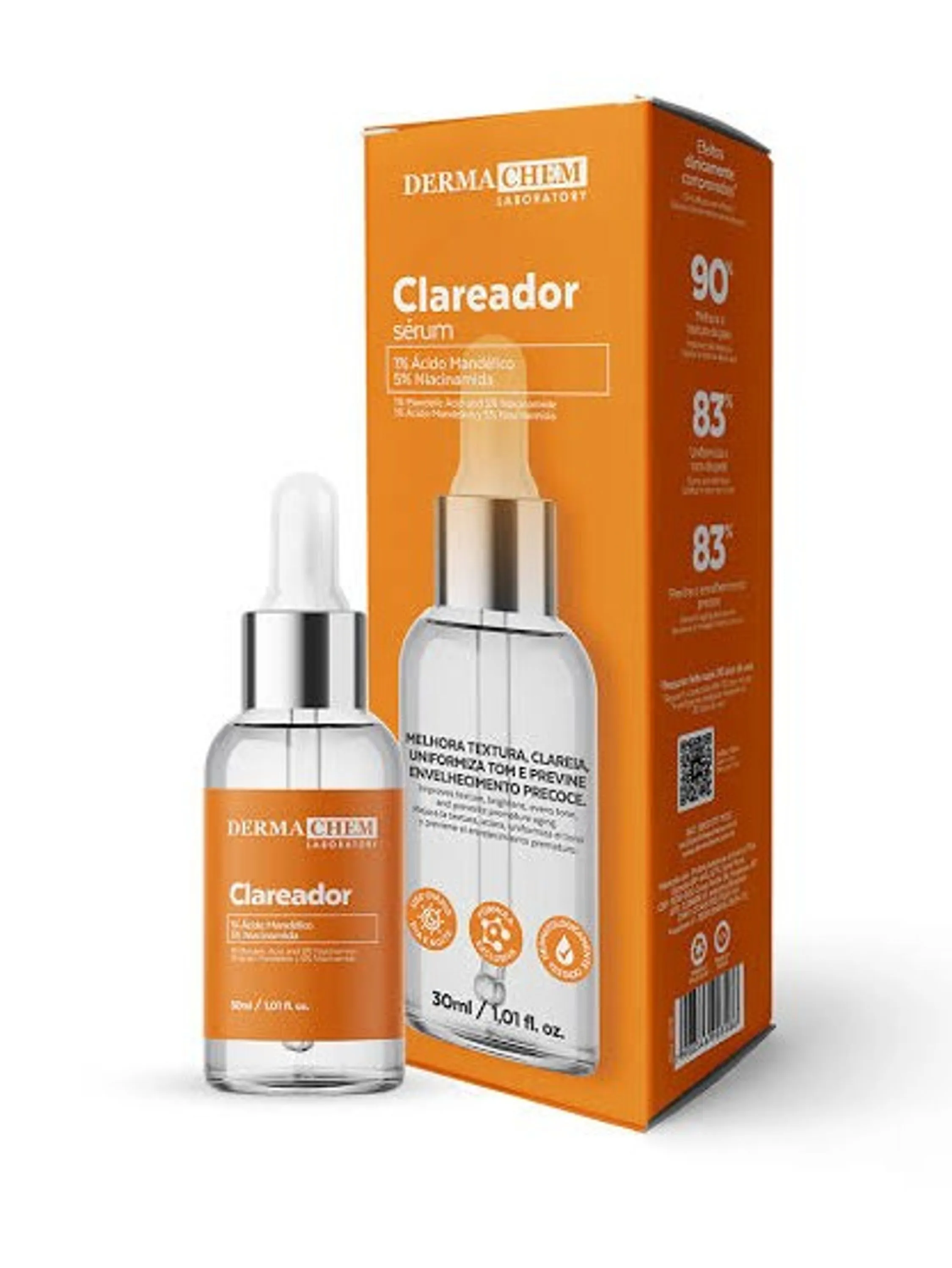 Sérum Clareador Clear Derma Chem 30ml 1 unidade