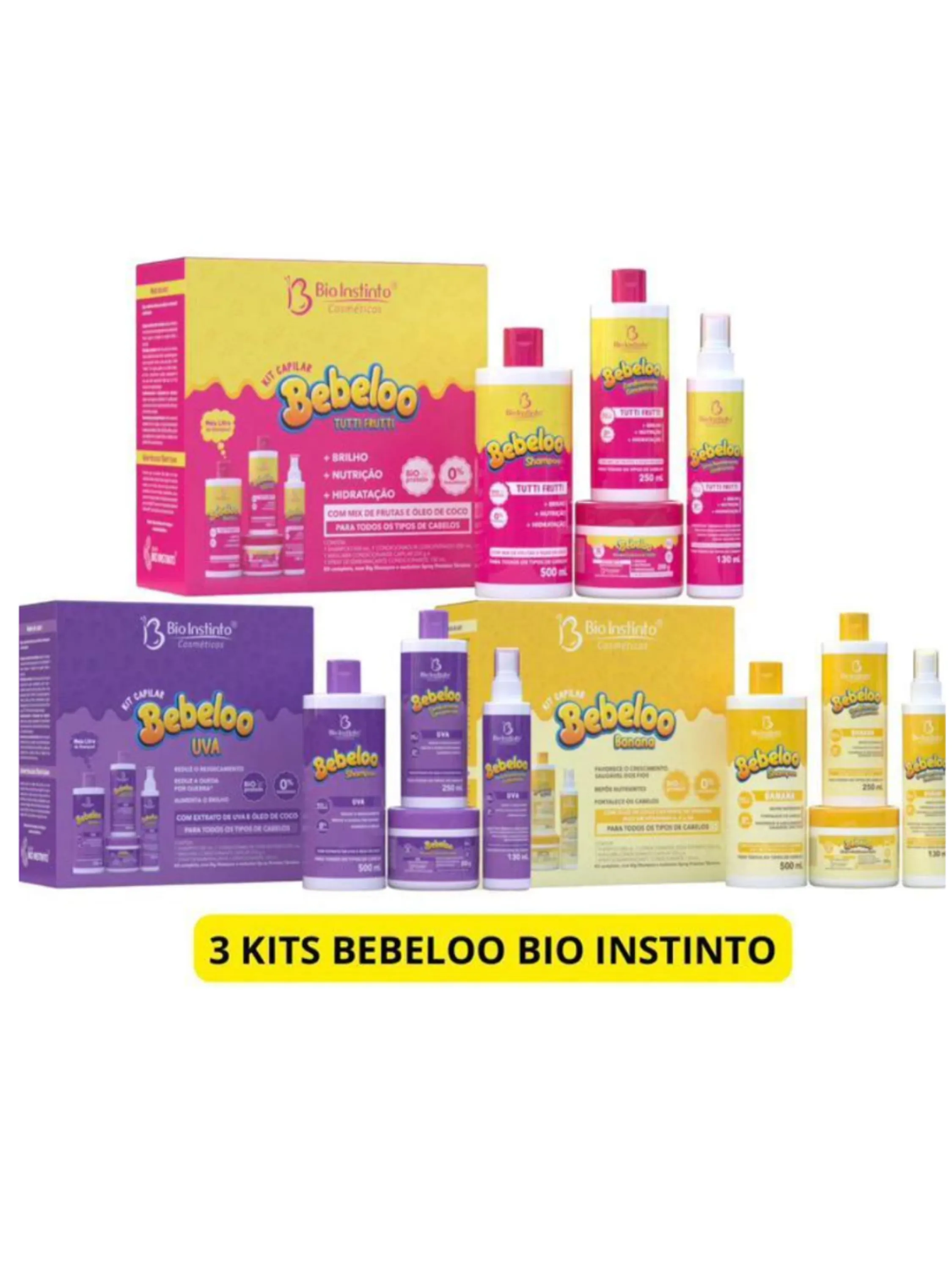 3 kits Bebeloo Bioinstinto