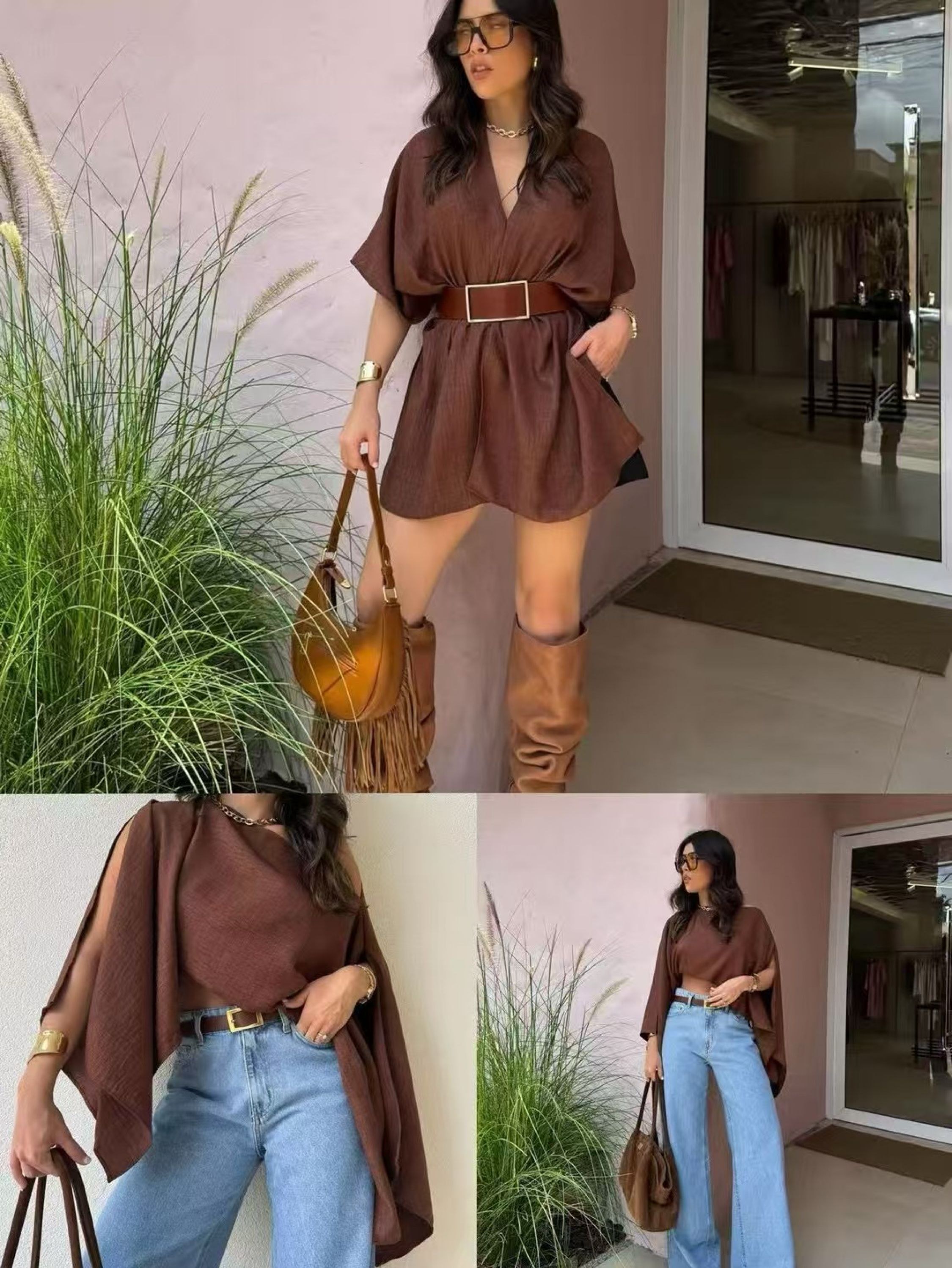 Capa tecido marrant usar 4 look ‼️Promoção‼️