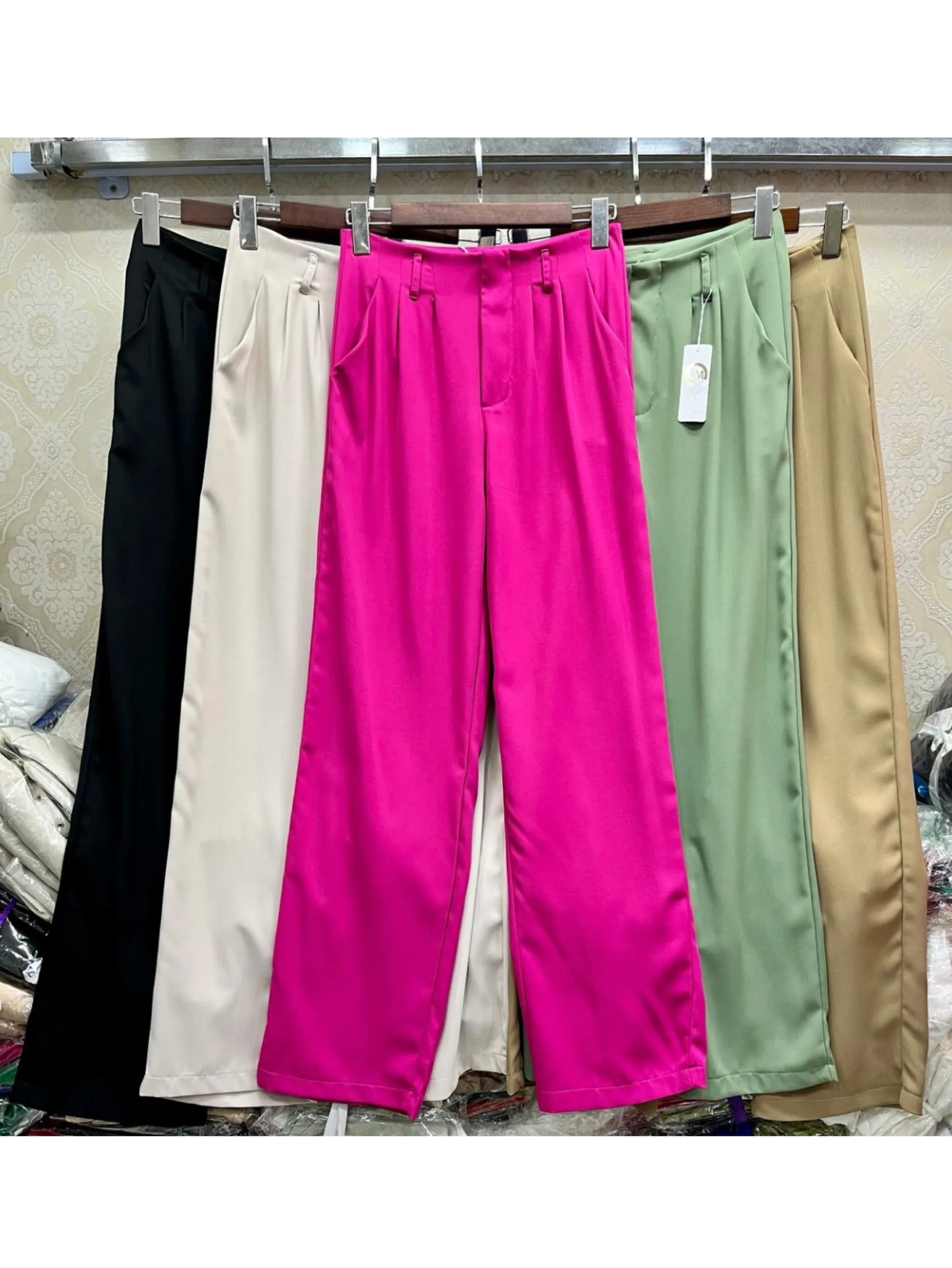 Pantalona zara tecido Marant importado Promoção‼️#117