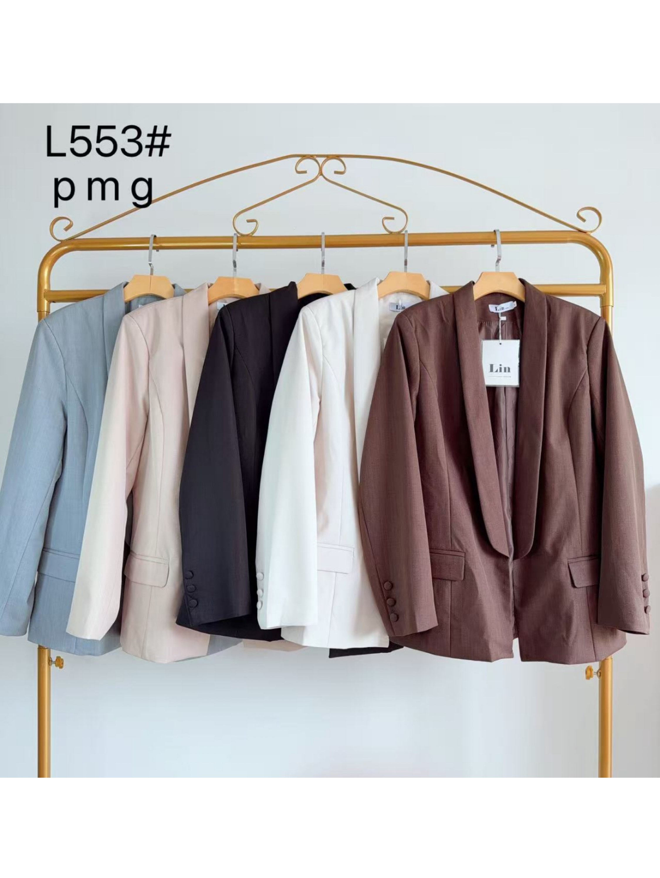 Blazer importado com forro Minimalista Sem Botões